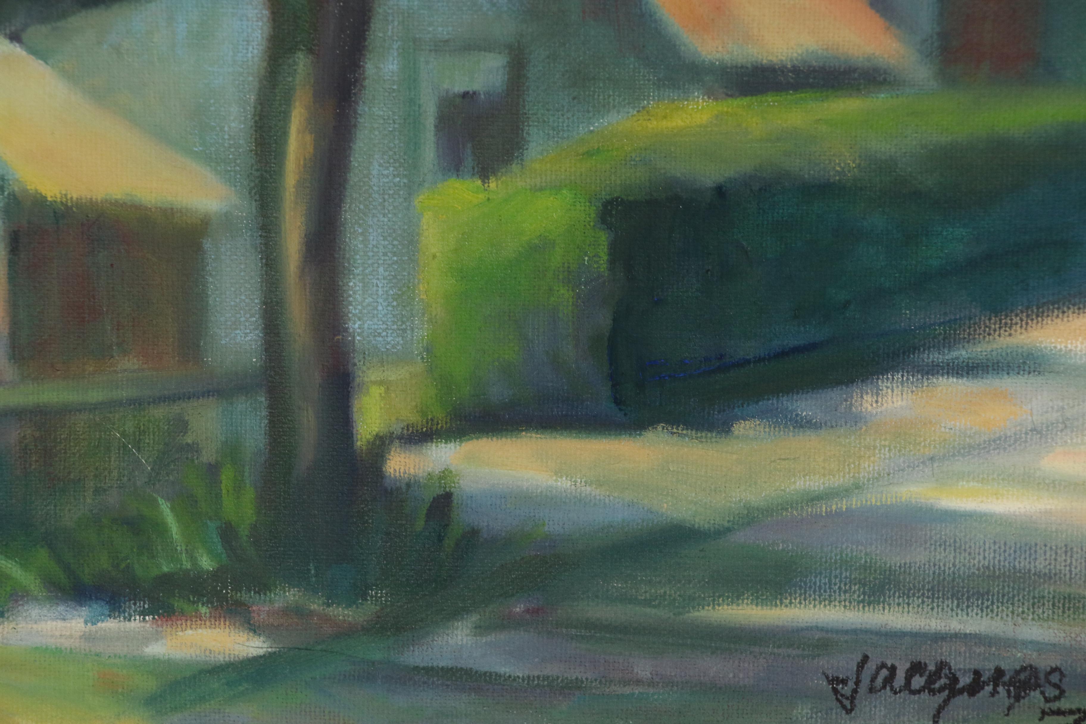 Jacques Zuccaire Still Life Oil Painting of Fruit, Late 20th Century EBTH