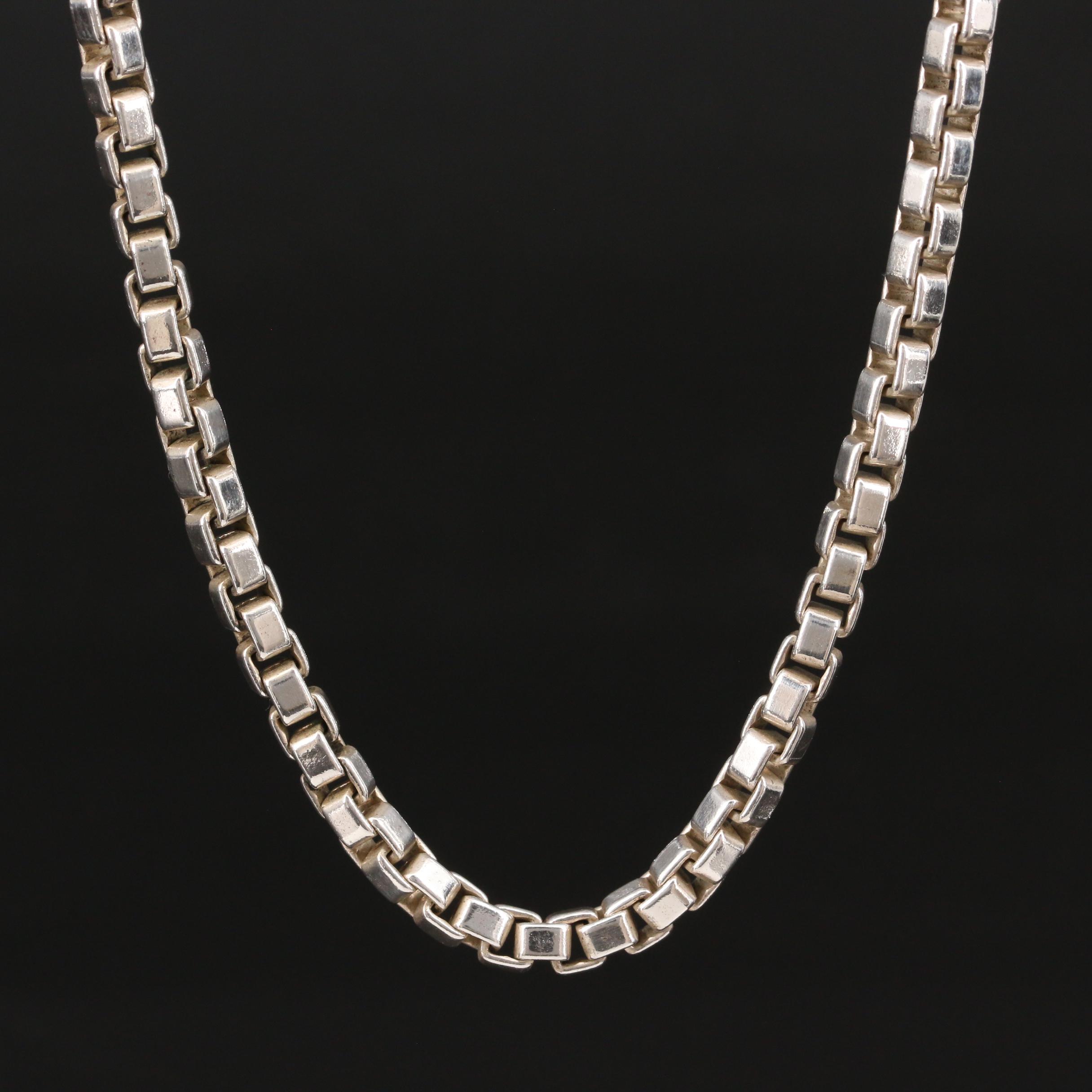 Tiffany & Co. Sterling Silver Link Necklace EBTH