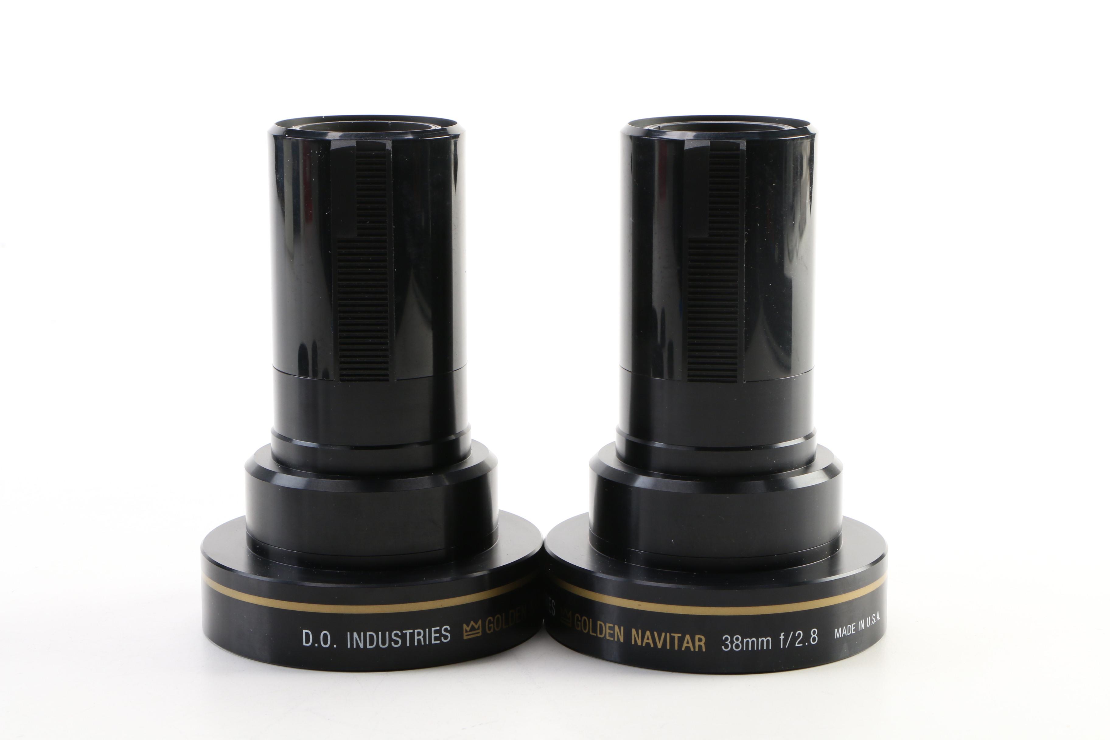 D. O. Industries Golden Navitar Slide Projection Lenses EBTH