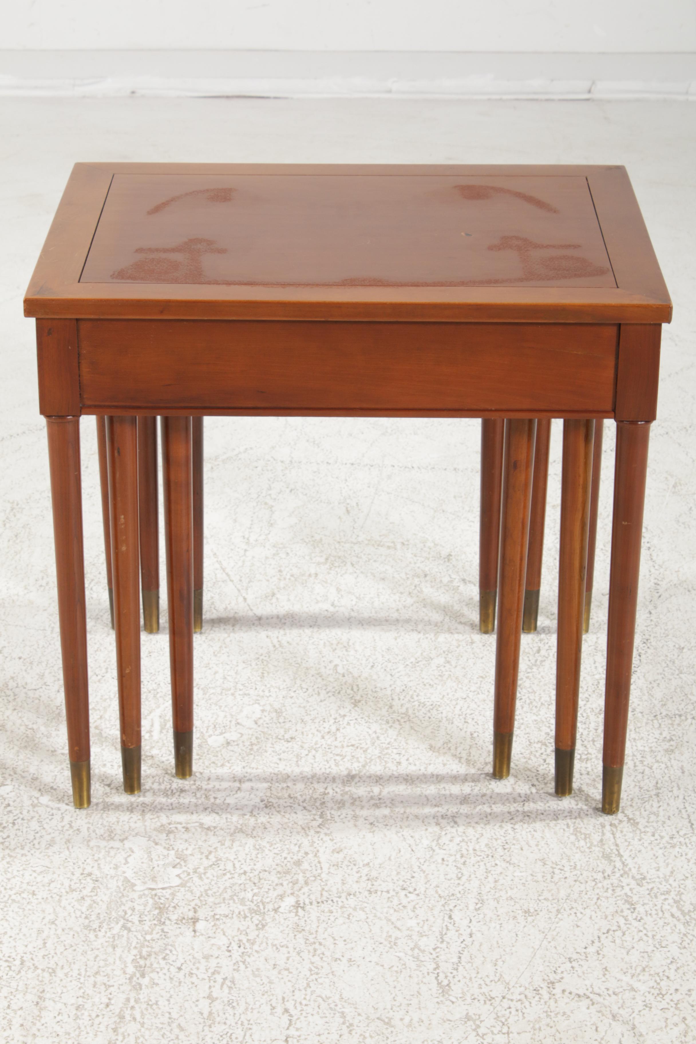 Brandt Wood Nesting Tables EBTH