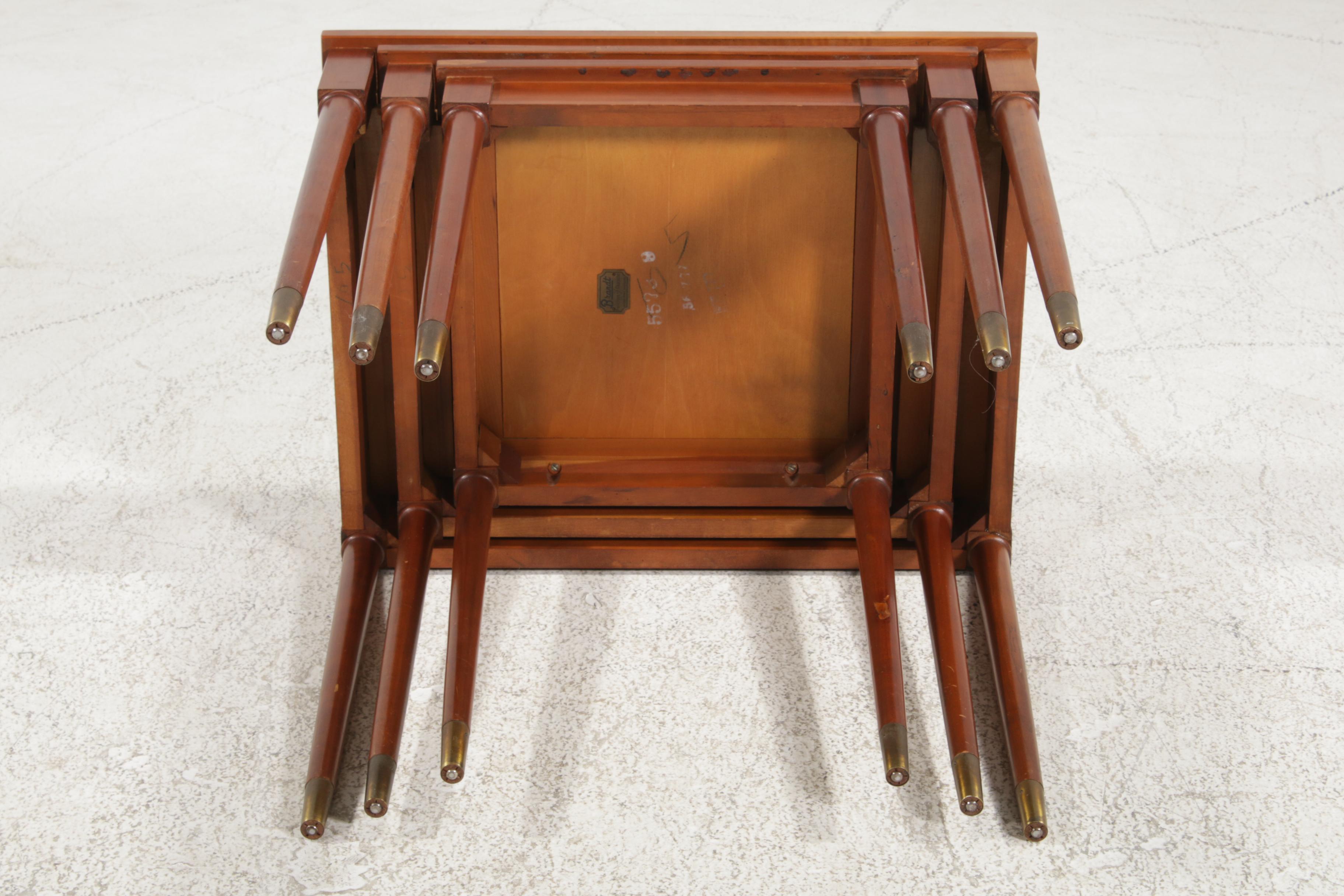 Brandt Wood Nesting Tables EBTH