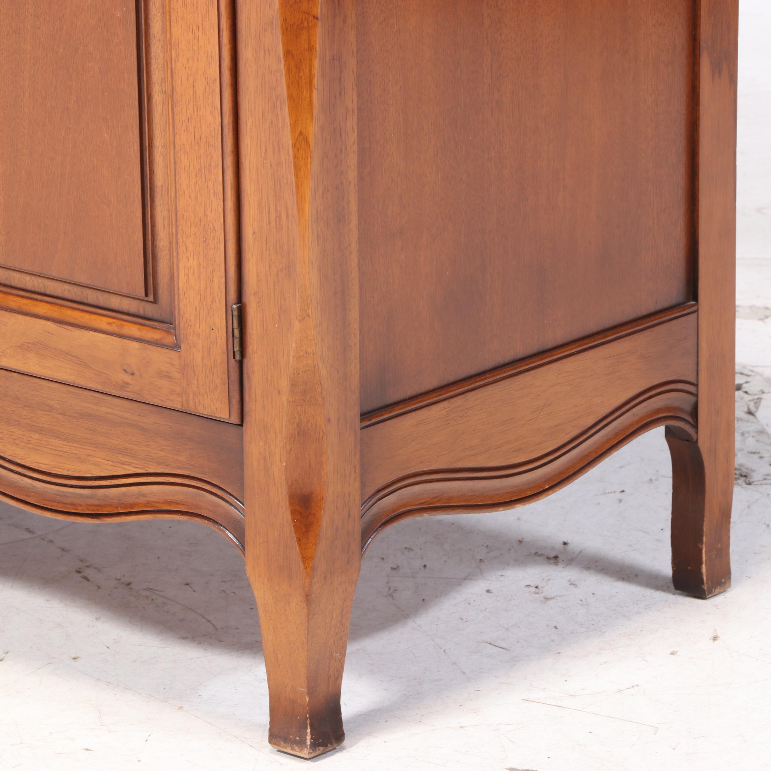 Drexel Furniture "Peasant Provincial" Walnut Buffet, Mid20th Century