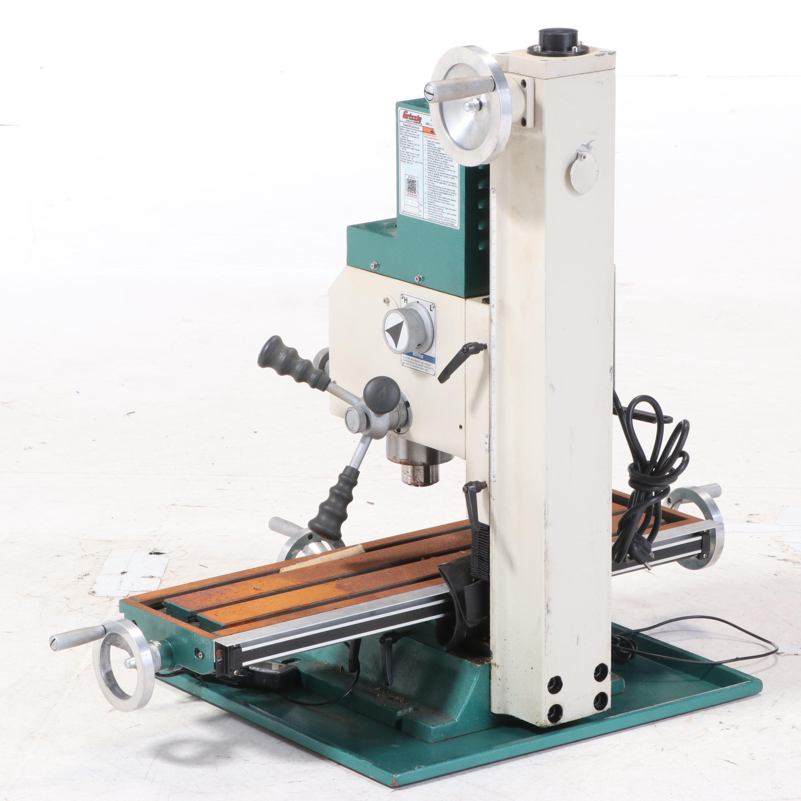 Grizzly Industrial G0704 Mill/Drill with Stand EBTH