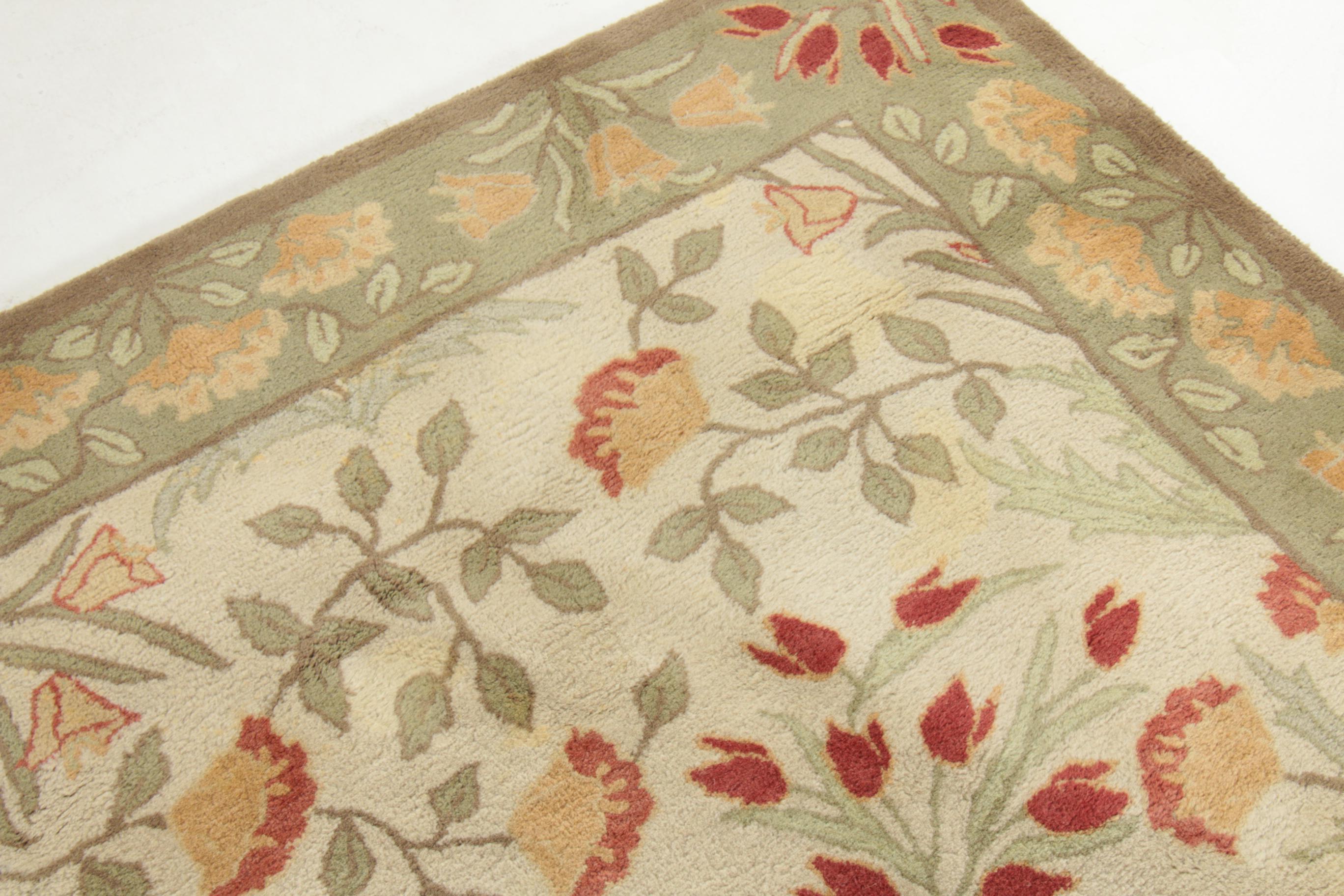 8' x 10' Pottery Barn "Adeline Sage" HandTufted RoomSize Rug EBTH