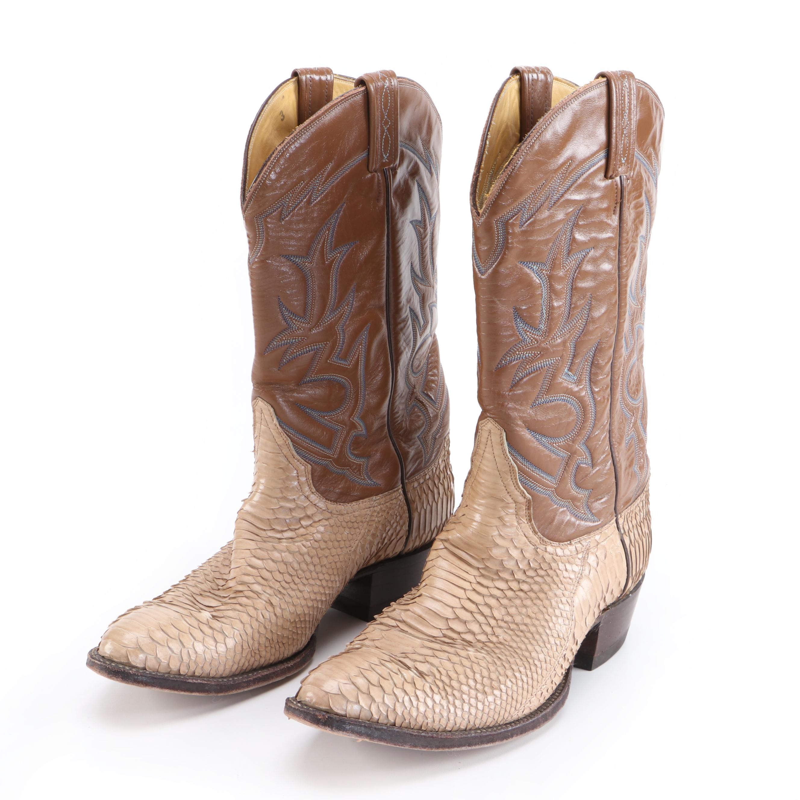 tony lama rattlesnake boots