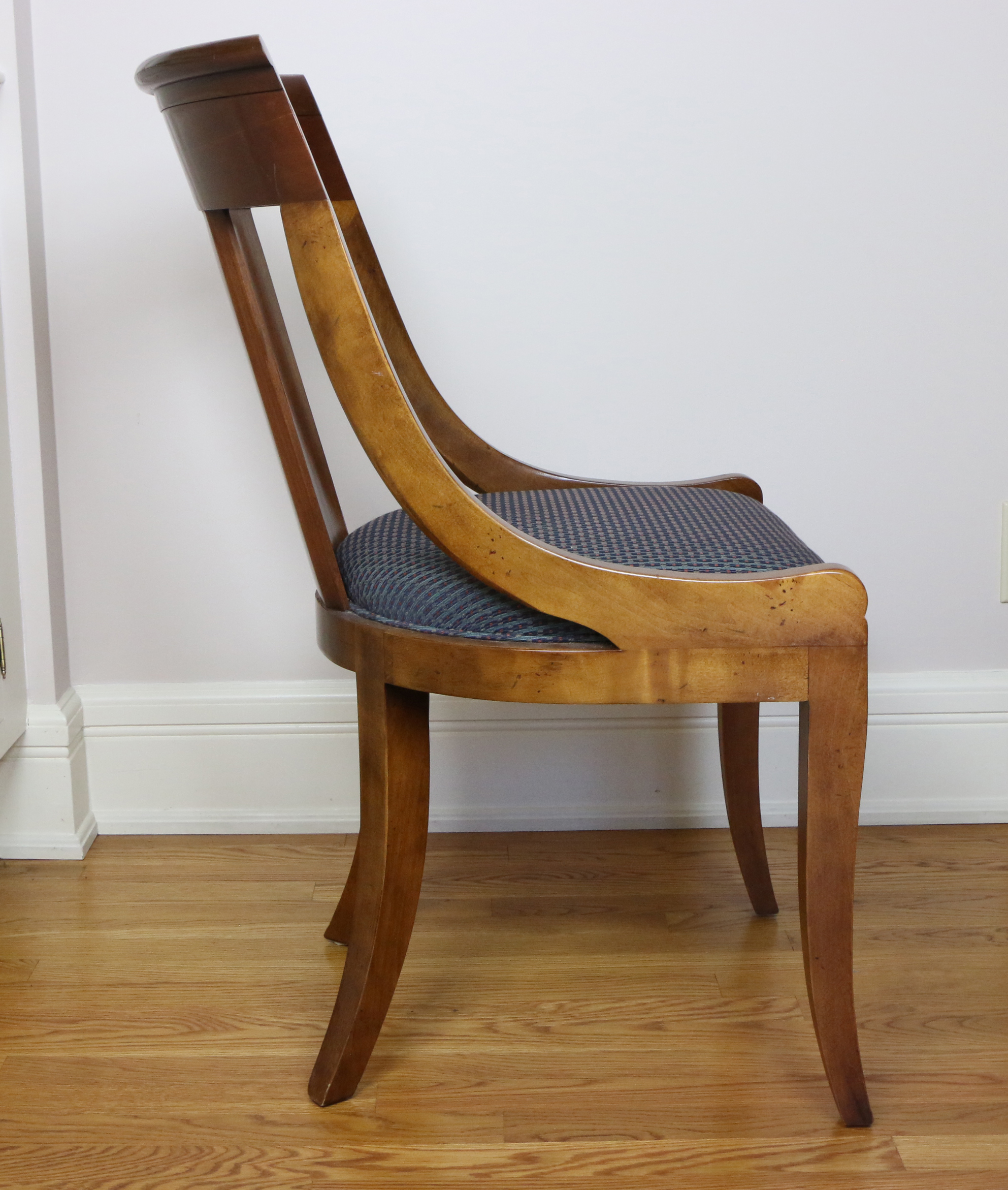 Baker Furniture Biedermeier Style Dining Table Set, Late 20th Century
