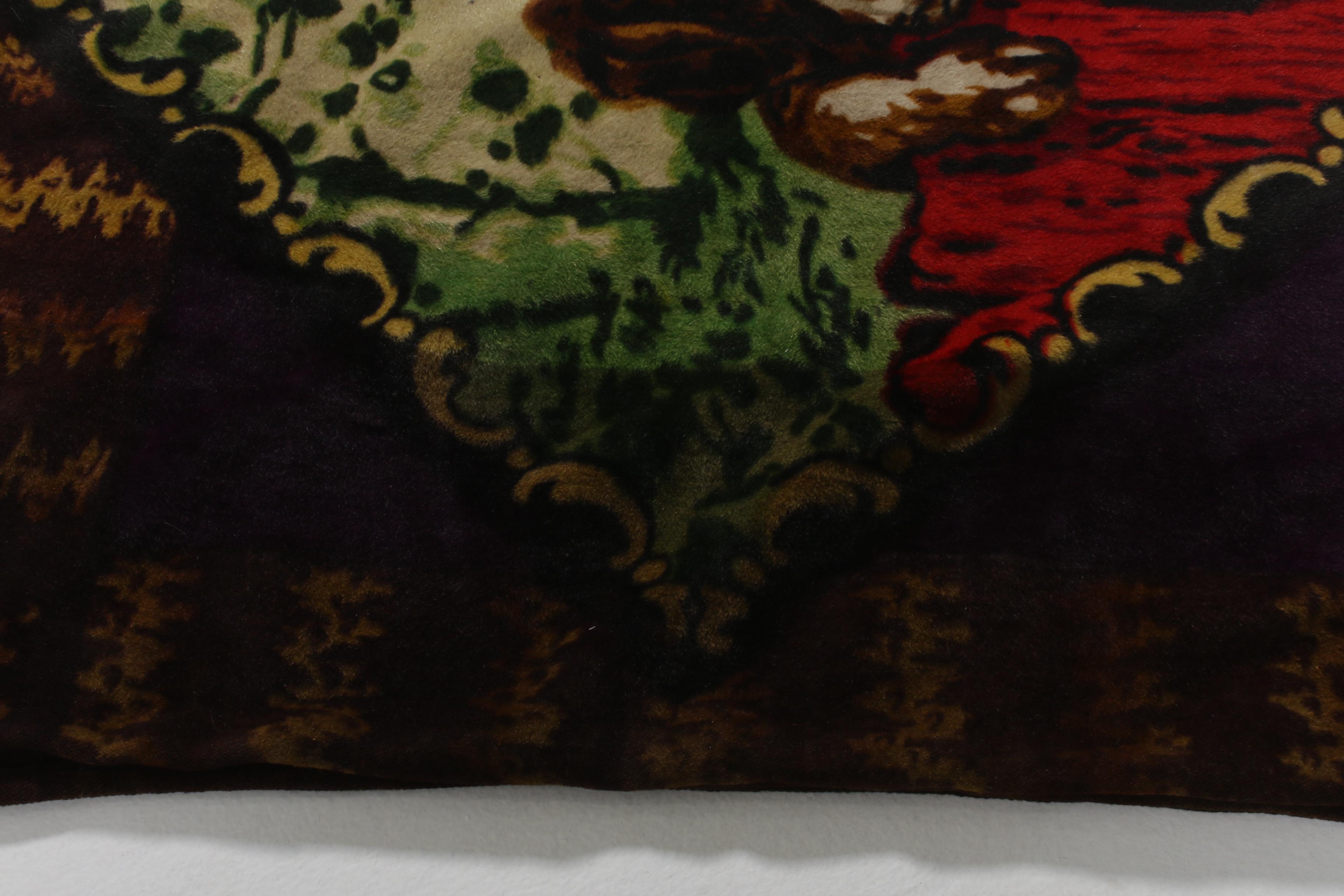 Chase Horsehair Carriage Blankets, Including Printed Dog Portrait, Late