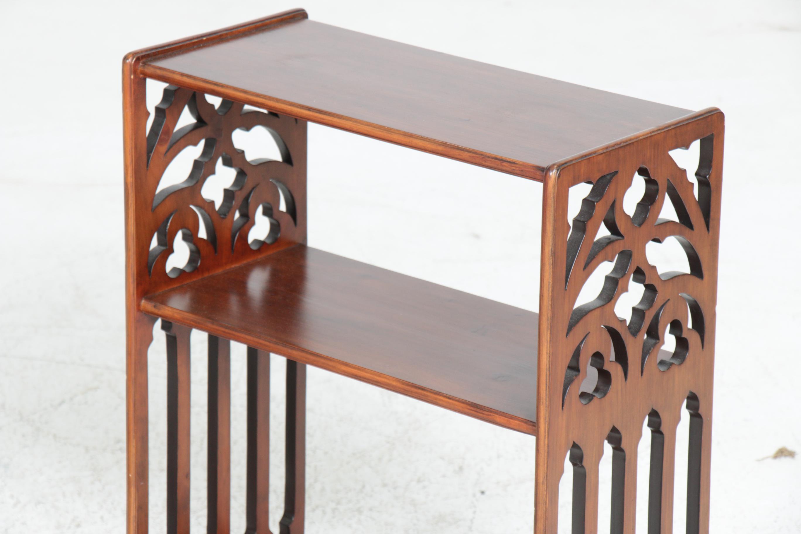 Pair of Chelsea House Victorian Style Wood Bookcases EBTH