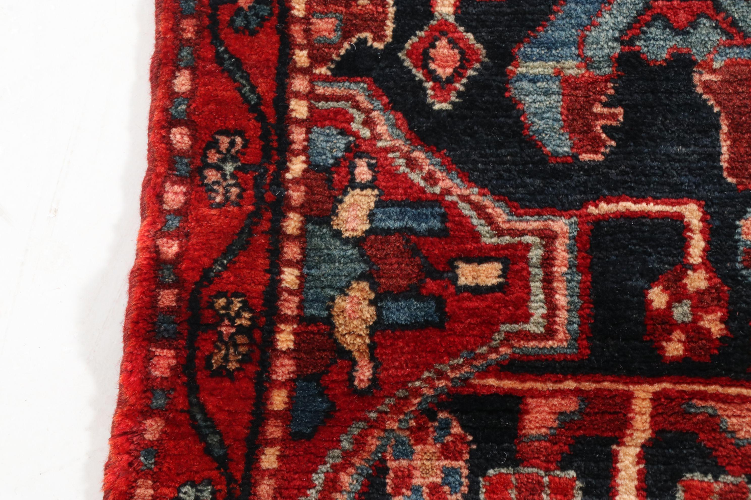 2'10 x 4'4 HandKnotted Persian Nahavand Salesman Sampler Rug, 1970s EBTH