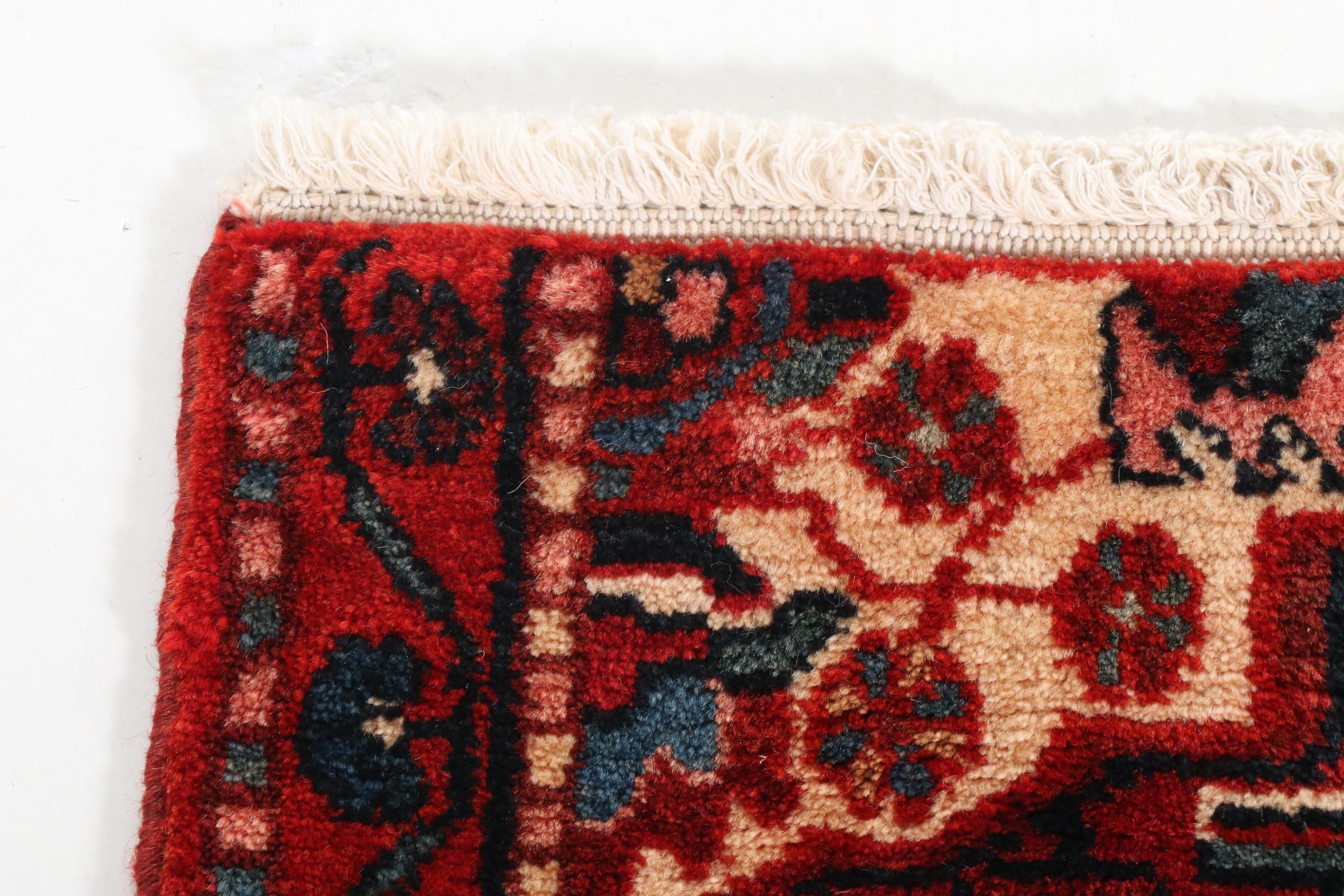 2'10 x 4'4 HandKnotted Persian Nahavand Salesman Sampler Rug, 1970s EBTH