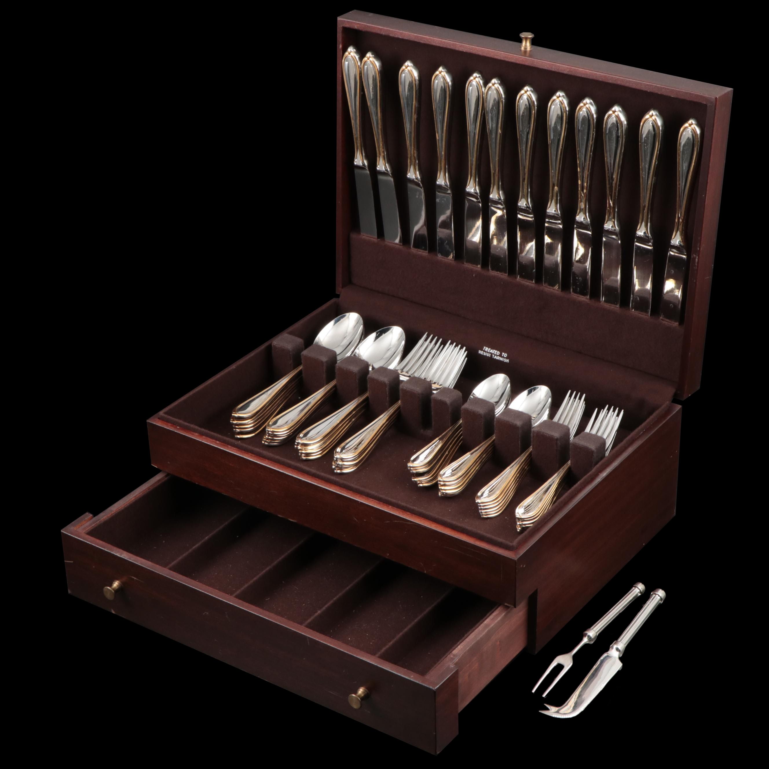Yamazaki "ArianaGold" Stainless Steel Flatware Set and Other Utensils