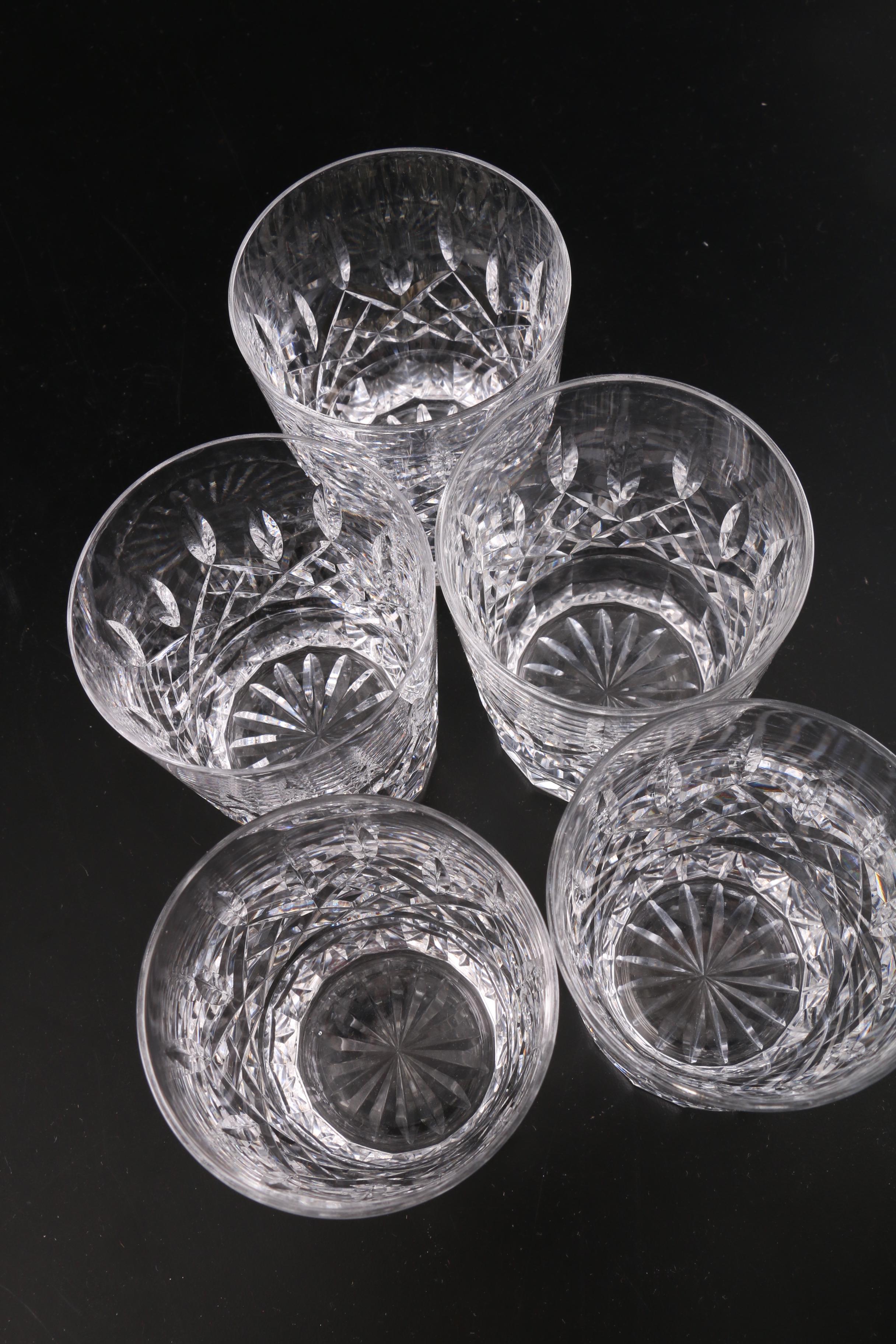 Waterford "Lismore" Old Fashioned Glasses EBTH