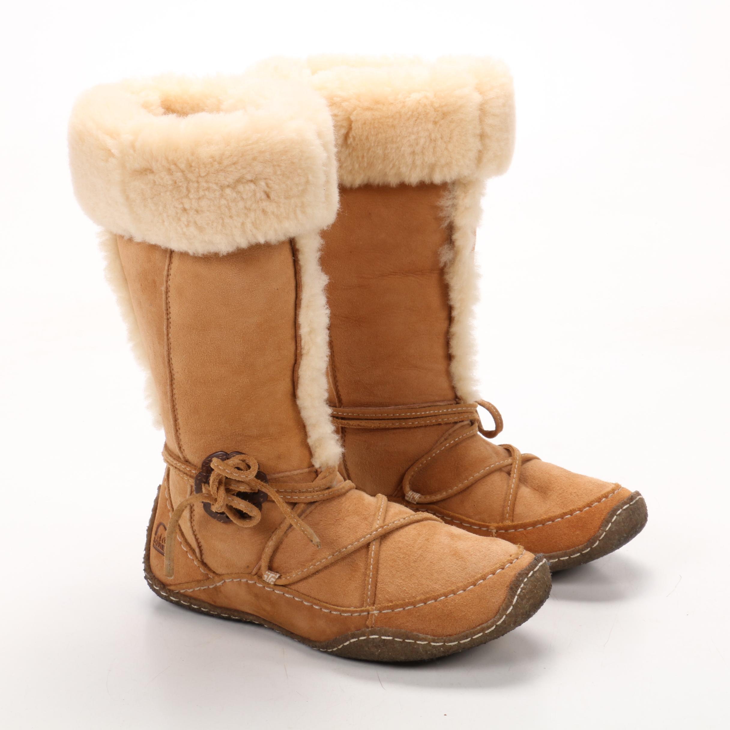 sorel kaska shearling boots