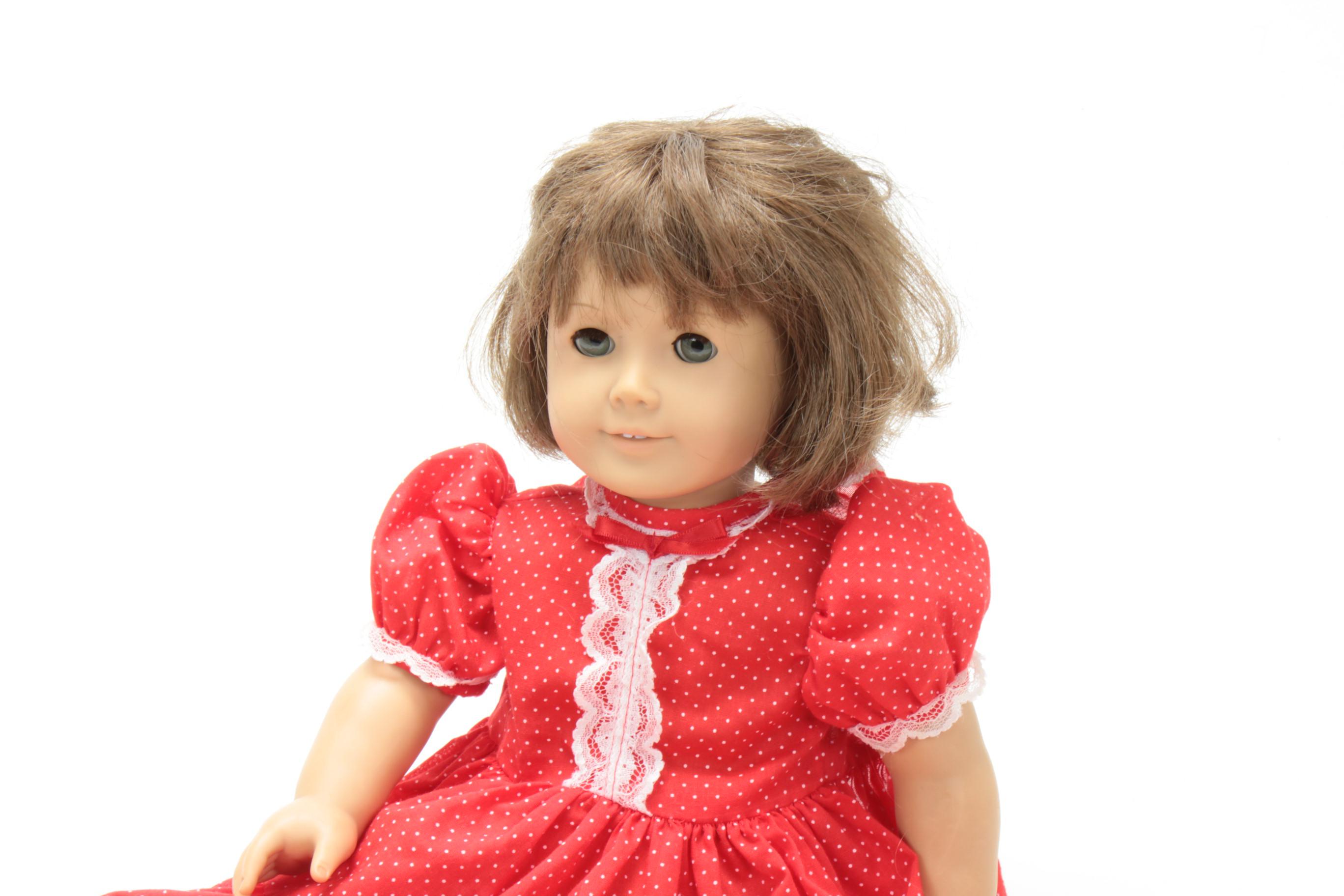 American Girl Dolls "Molly McIntire," 1990s, and "Kit Kitteredge