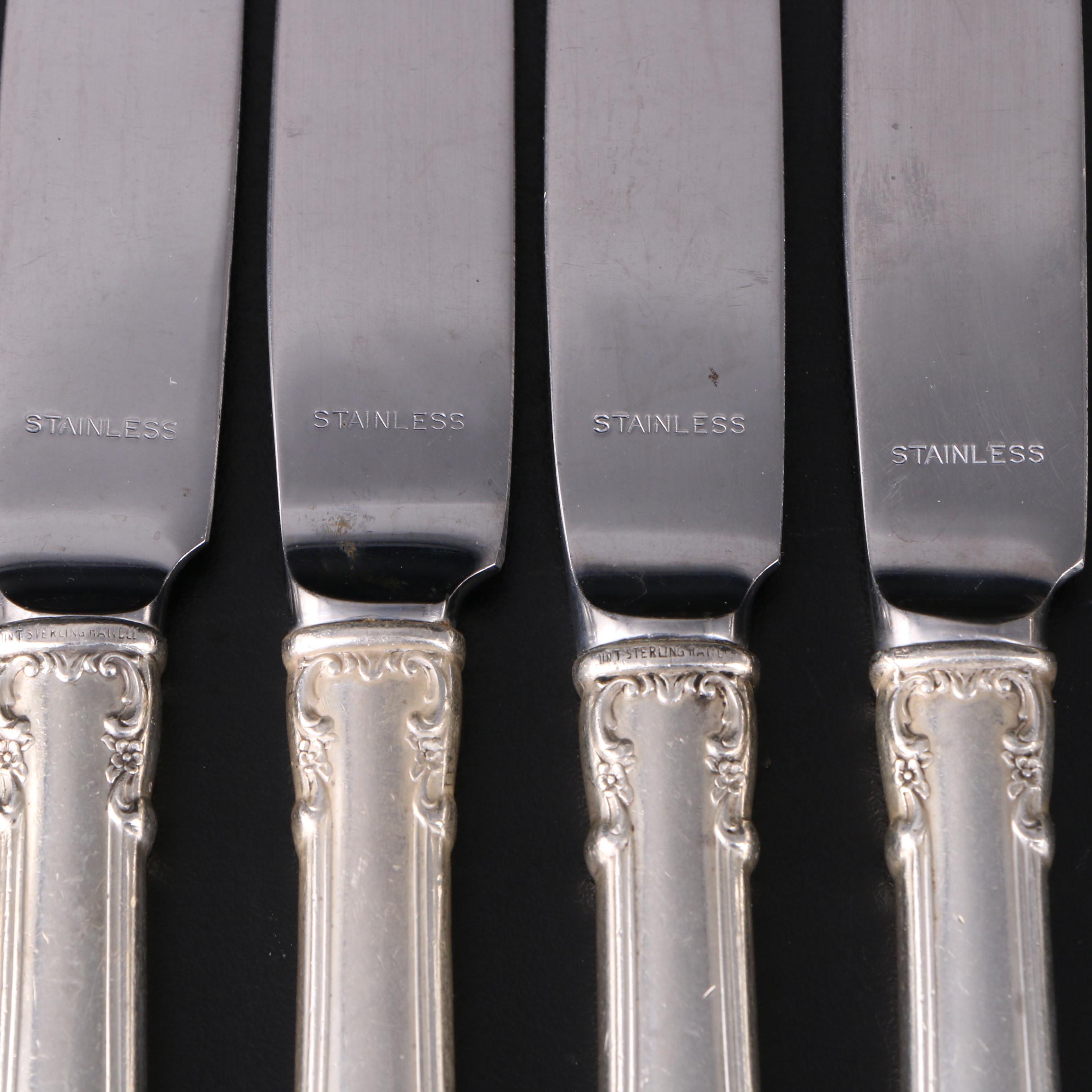 Lunt "Modern Victorian" Sterling Silver Flatware | EBTH