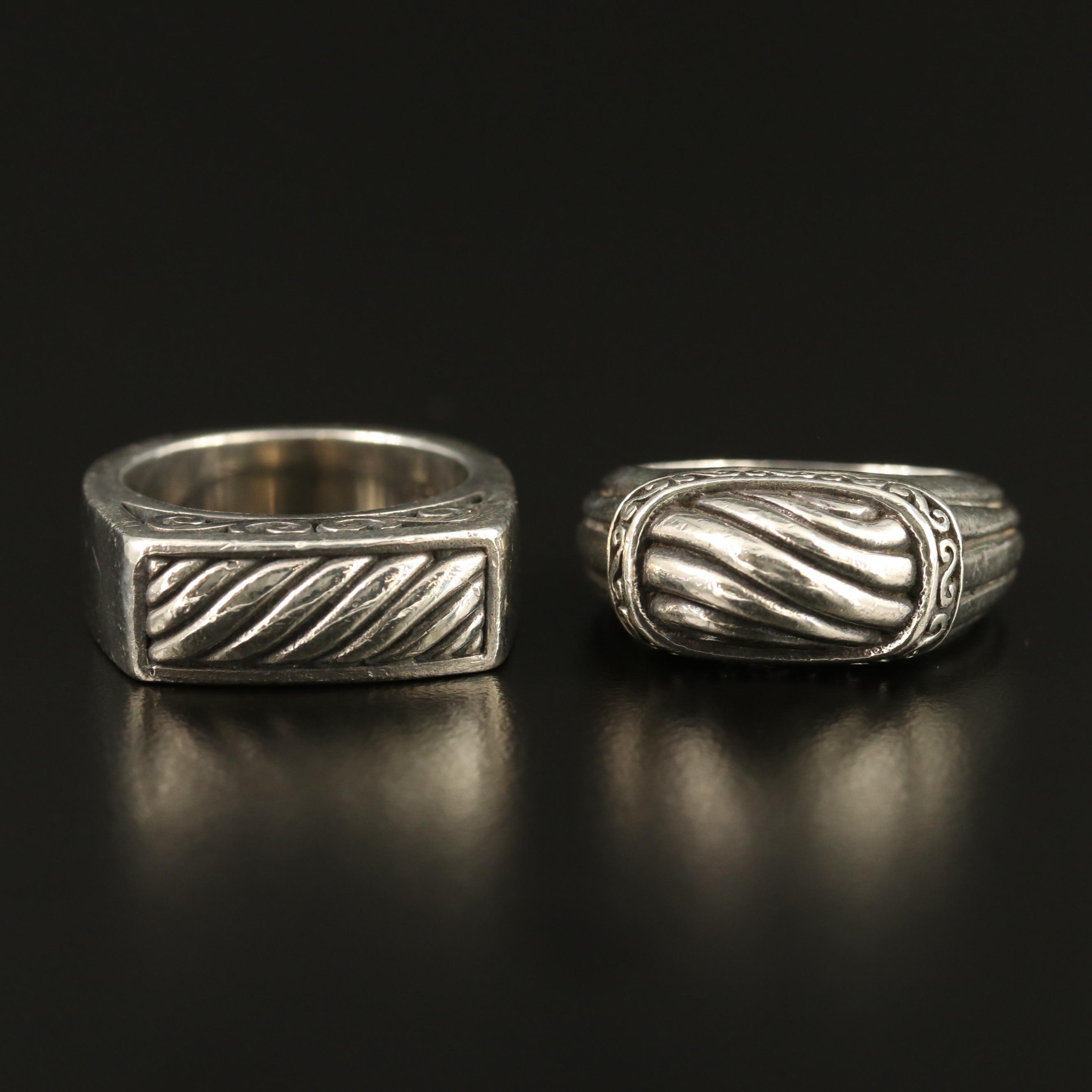 Brighton Sterling Silver Rings EBTH