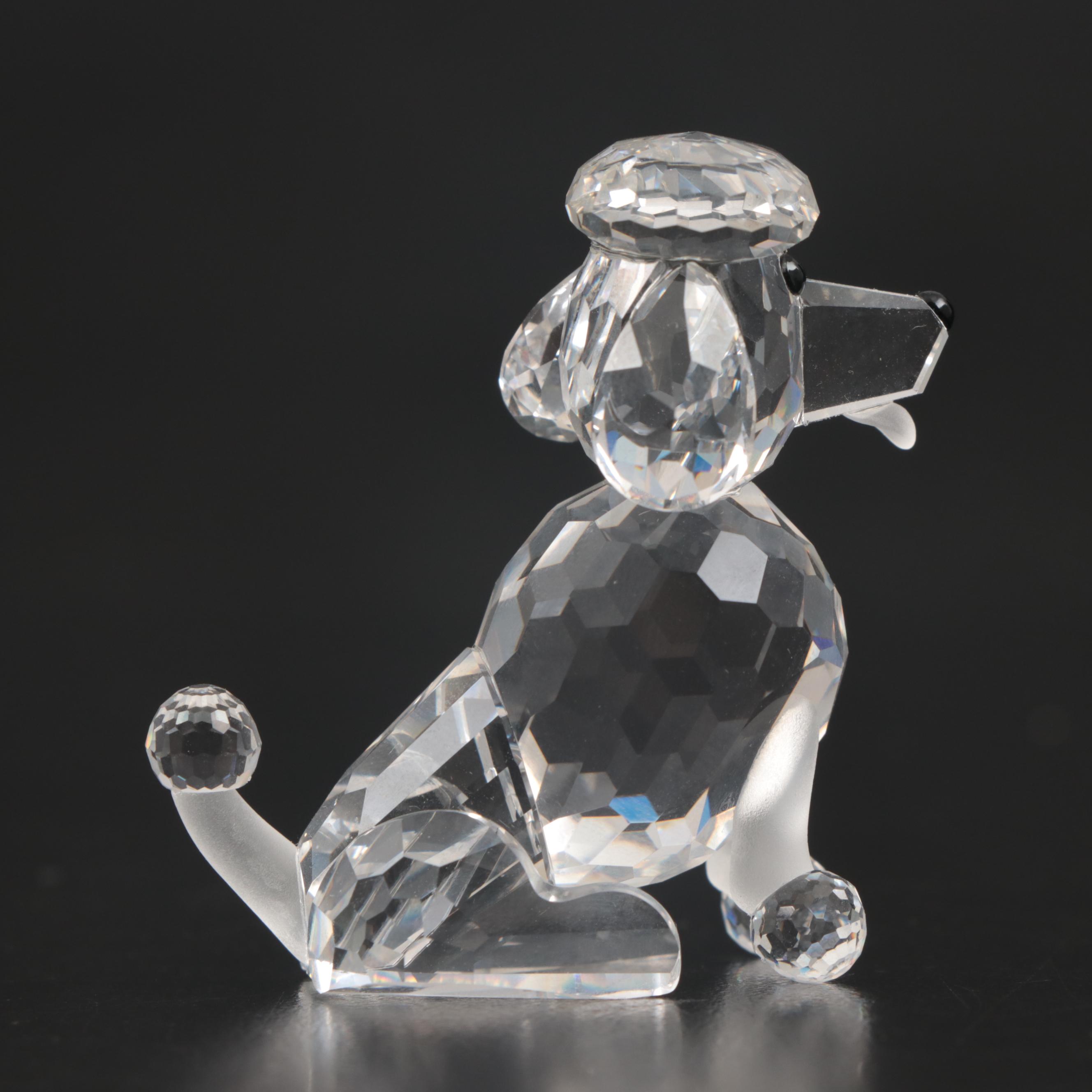 Swarovski Crystal Animal Figurines Including "Fox" and "Dachshund" EBTH