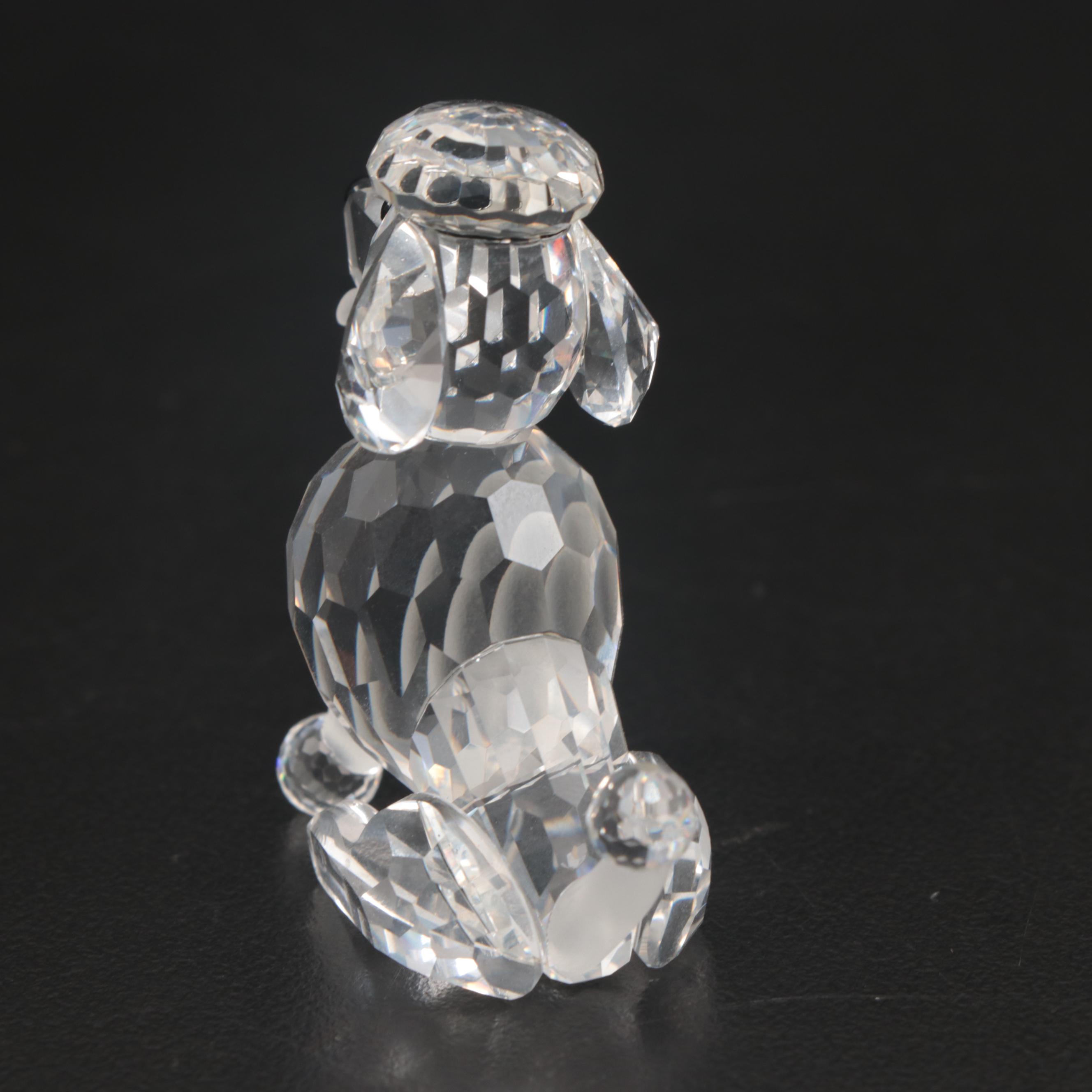 Swarovski Crystal Animal Figurines Including "Fox" and "Dachshund" EBTH