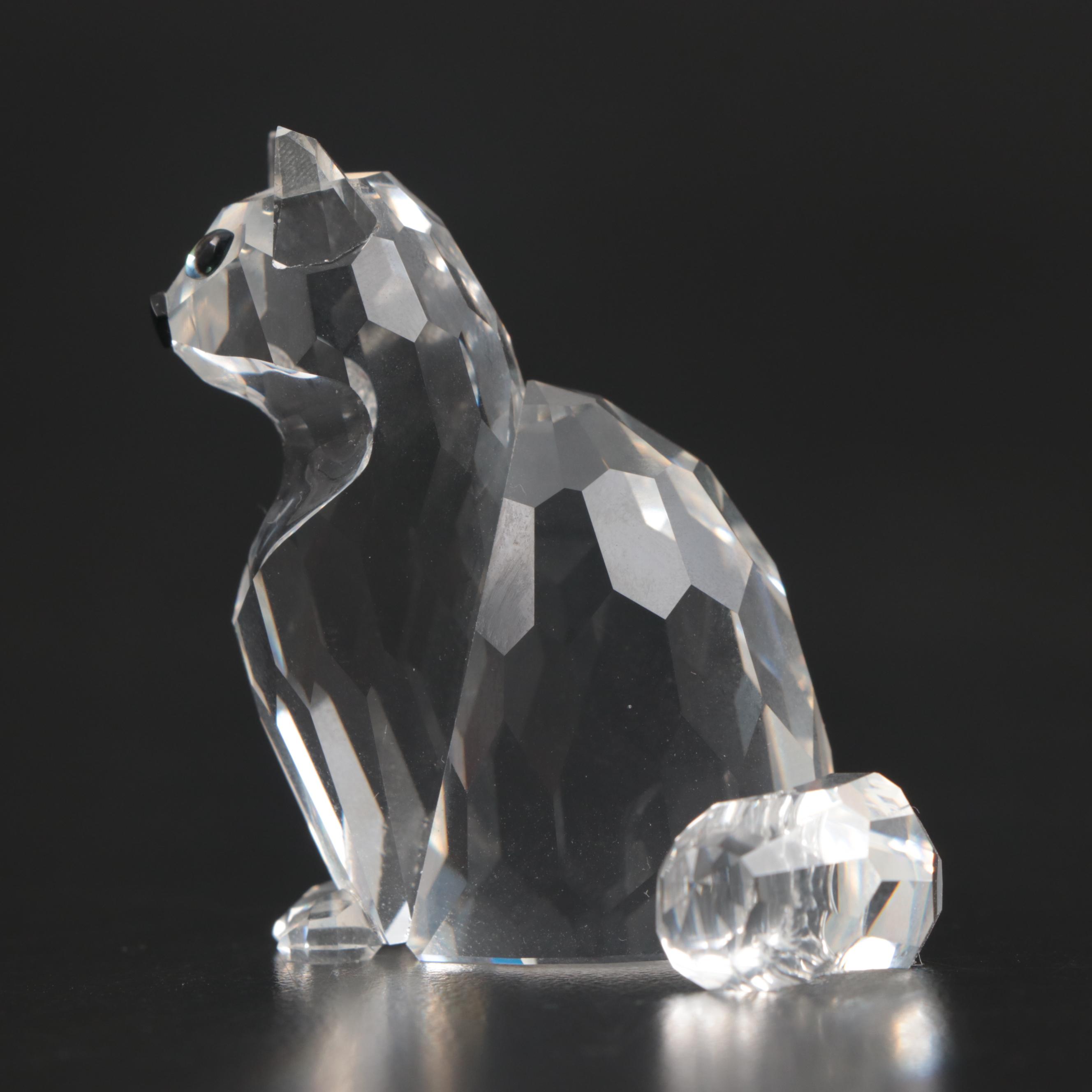 Swarovski Crystal Animal Figurines Including "Fox" and "Dachshund" EBTH