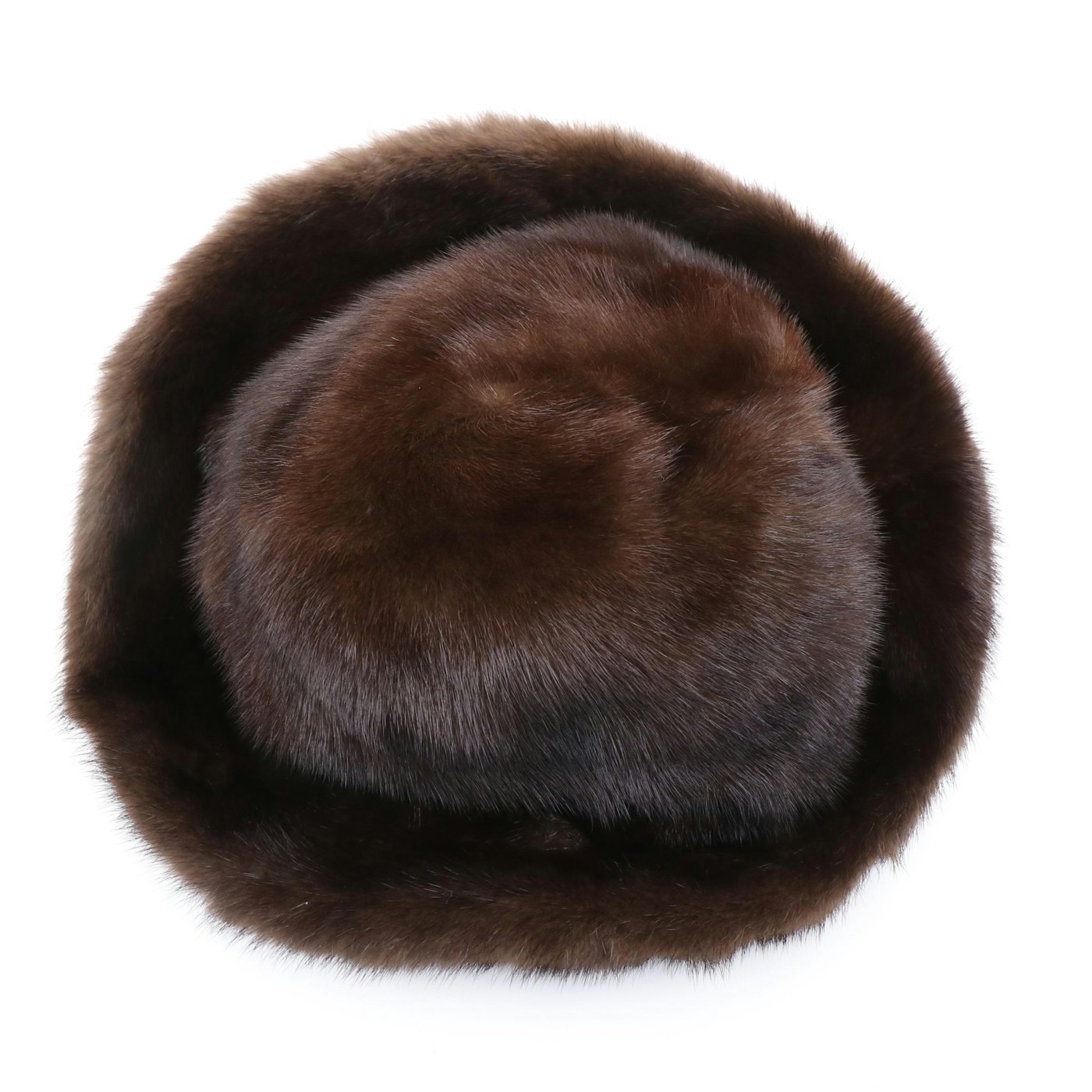 Mahogany Mink Fur Bucket Hat | EBTH