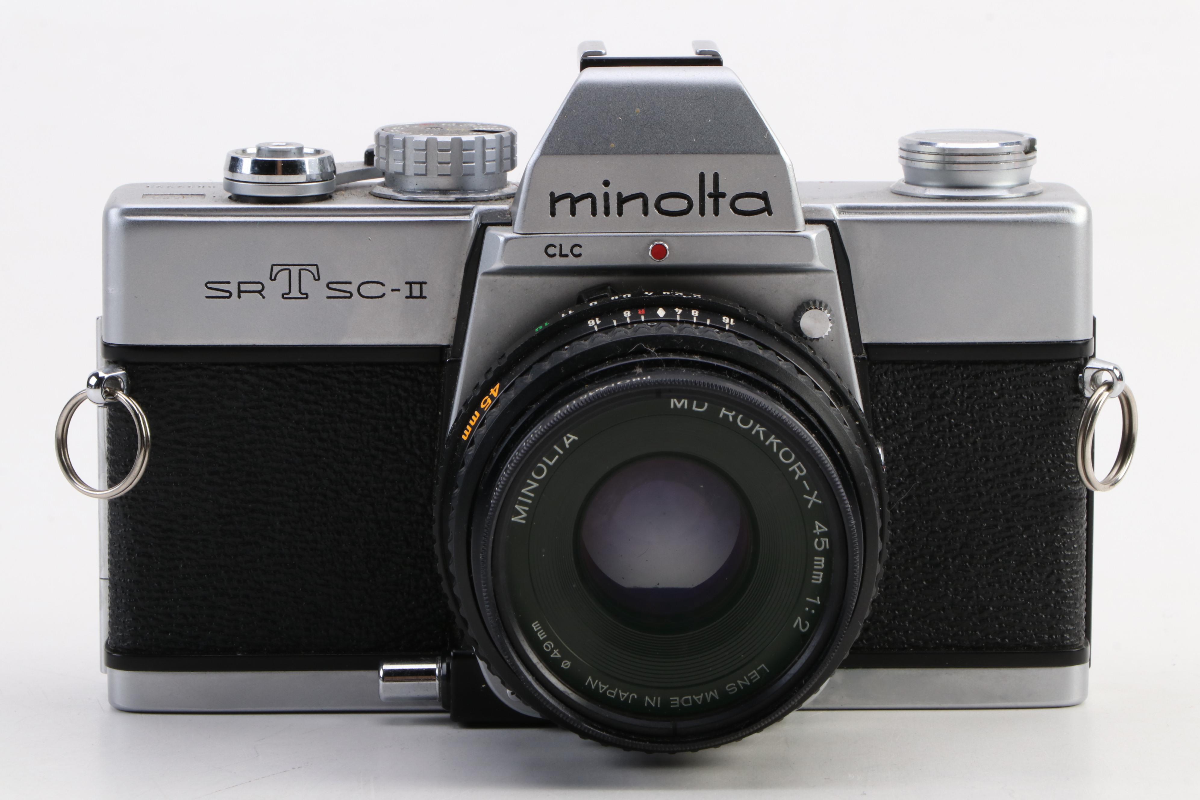 Minolta SRT SCII Camera, Late 20th Century EBTH