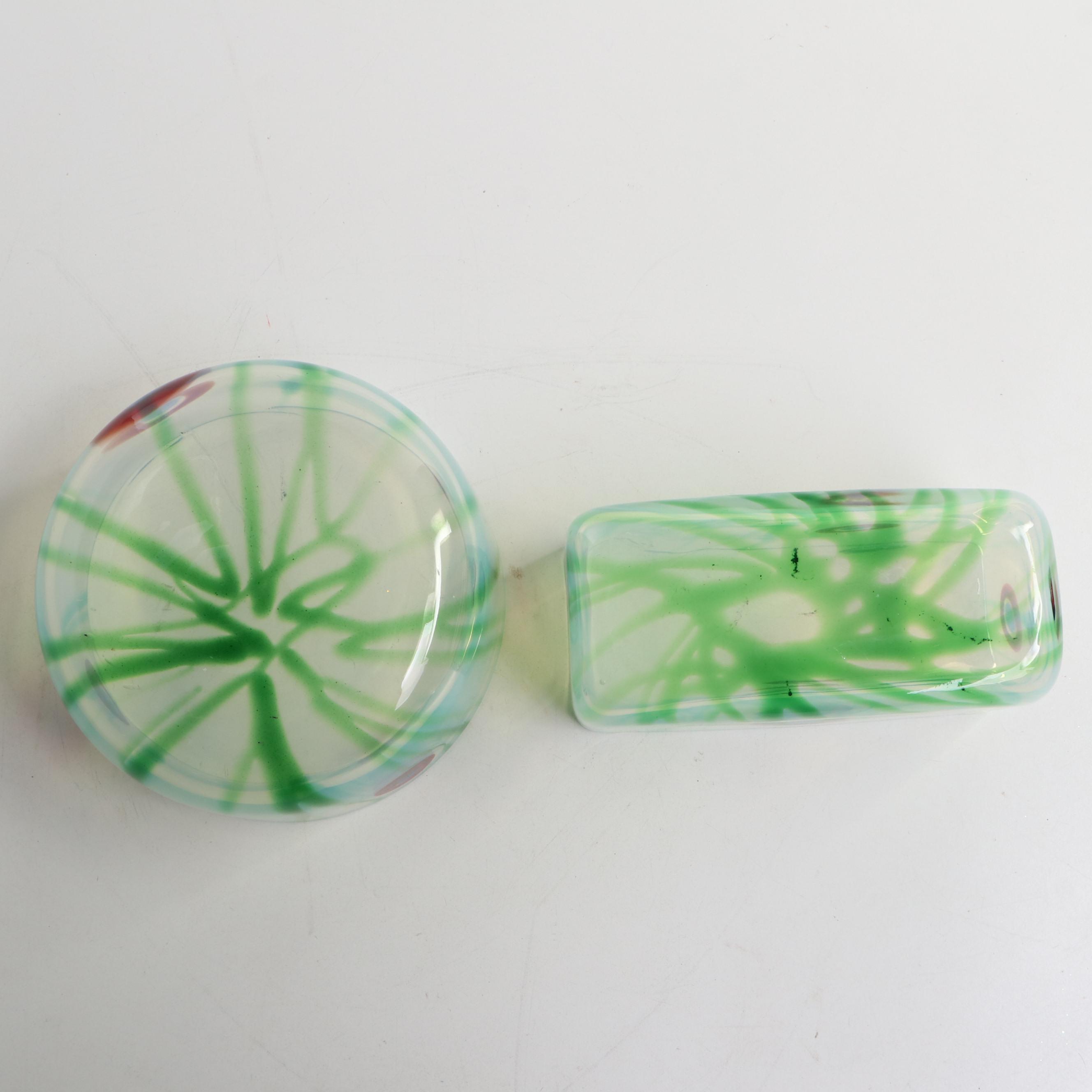 Joe Deanda HandBlown Pitcher and Mug with Other Art Glass Tableware EBTH