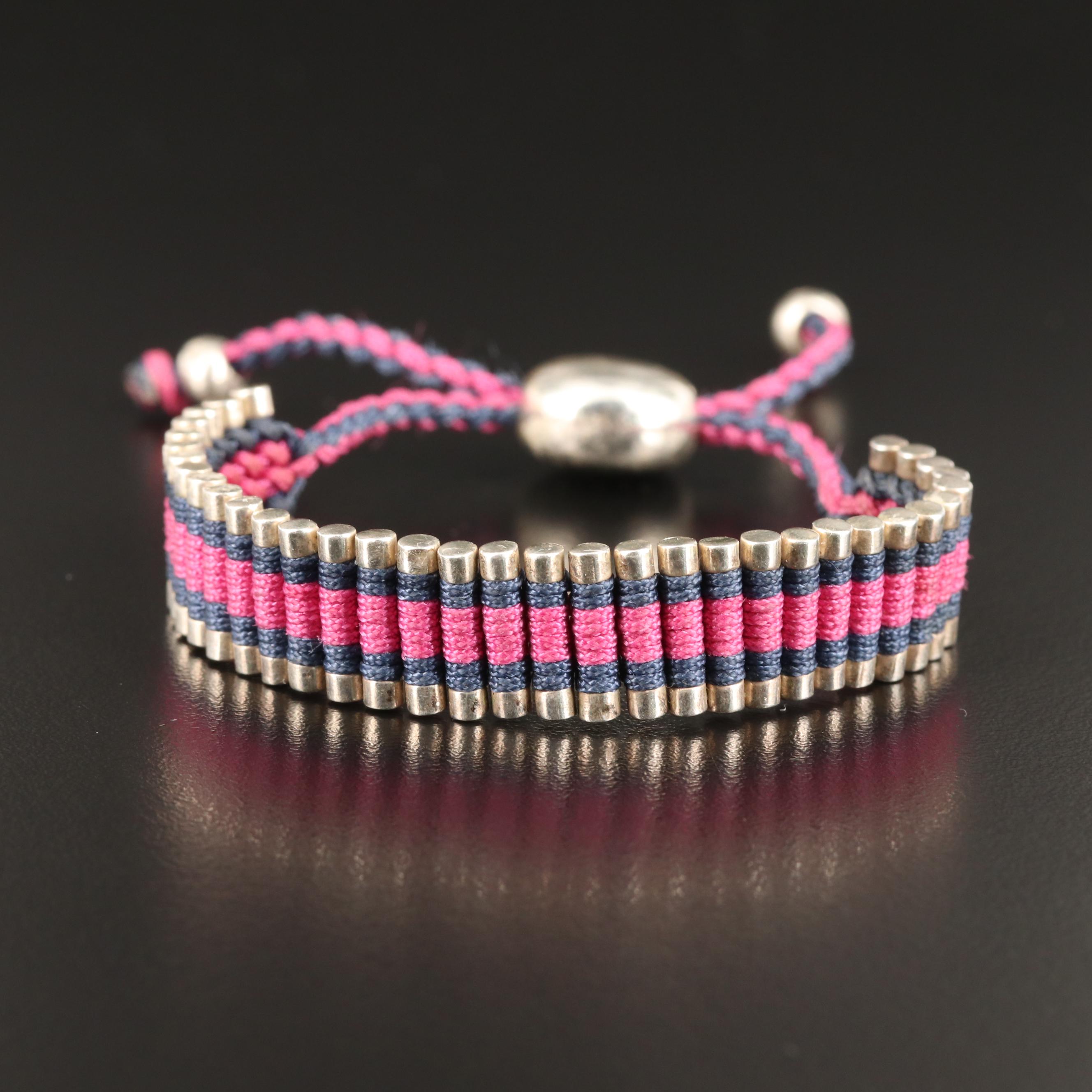 Sterling Cloth Links Of London Friendship Bracelet Ebth