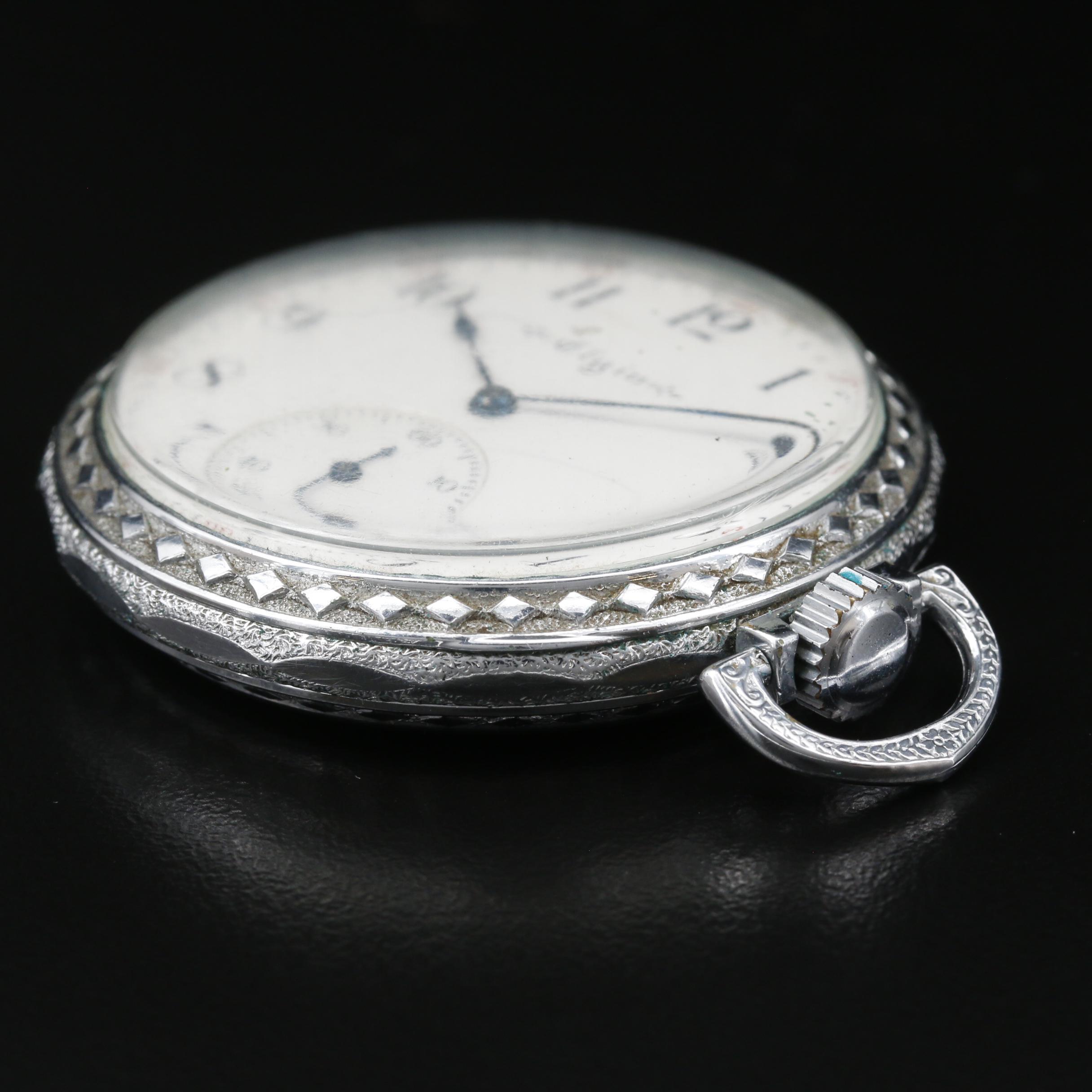 1903 Elgin Sidewinder Pocket Watch EBTH