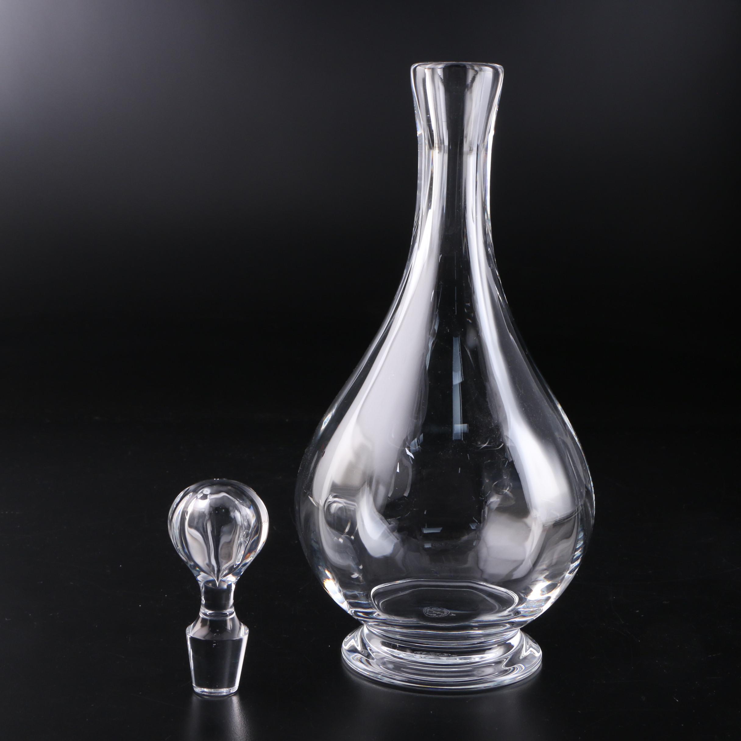 Baccarat "Montaigne" Crystal Decanter and Stopper, 19601981 EBTH