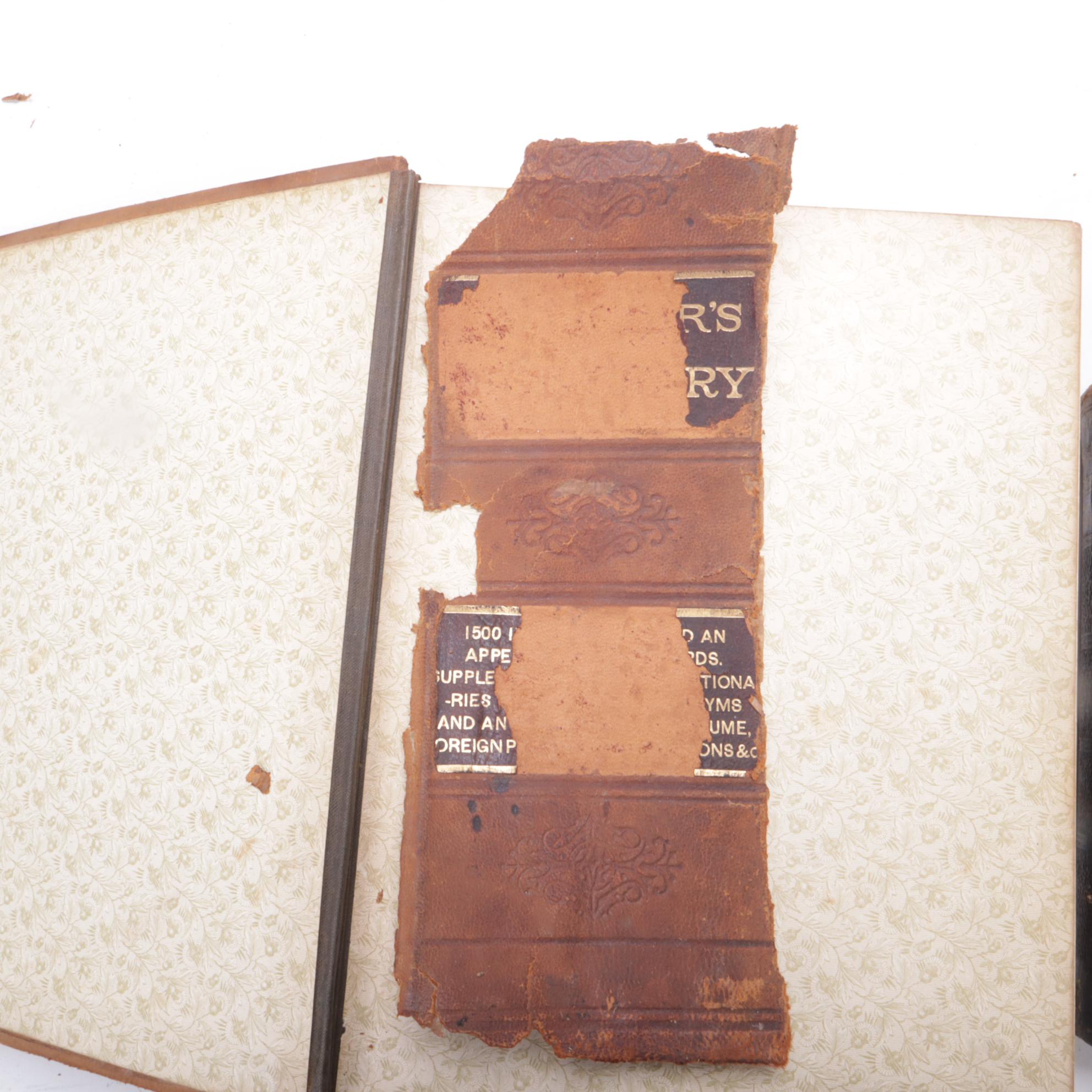 ster's Academic and American English Dictionaries, Mid to Late 19th