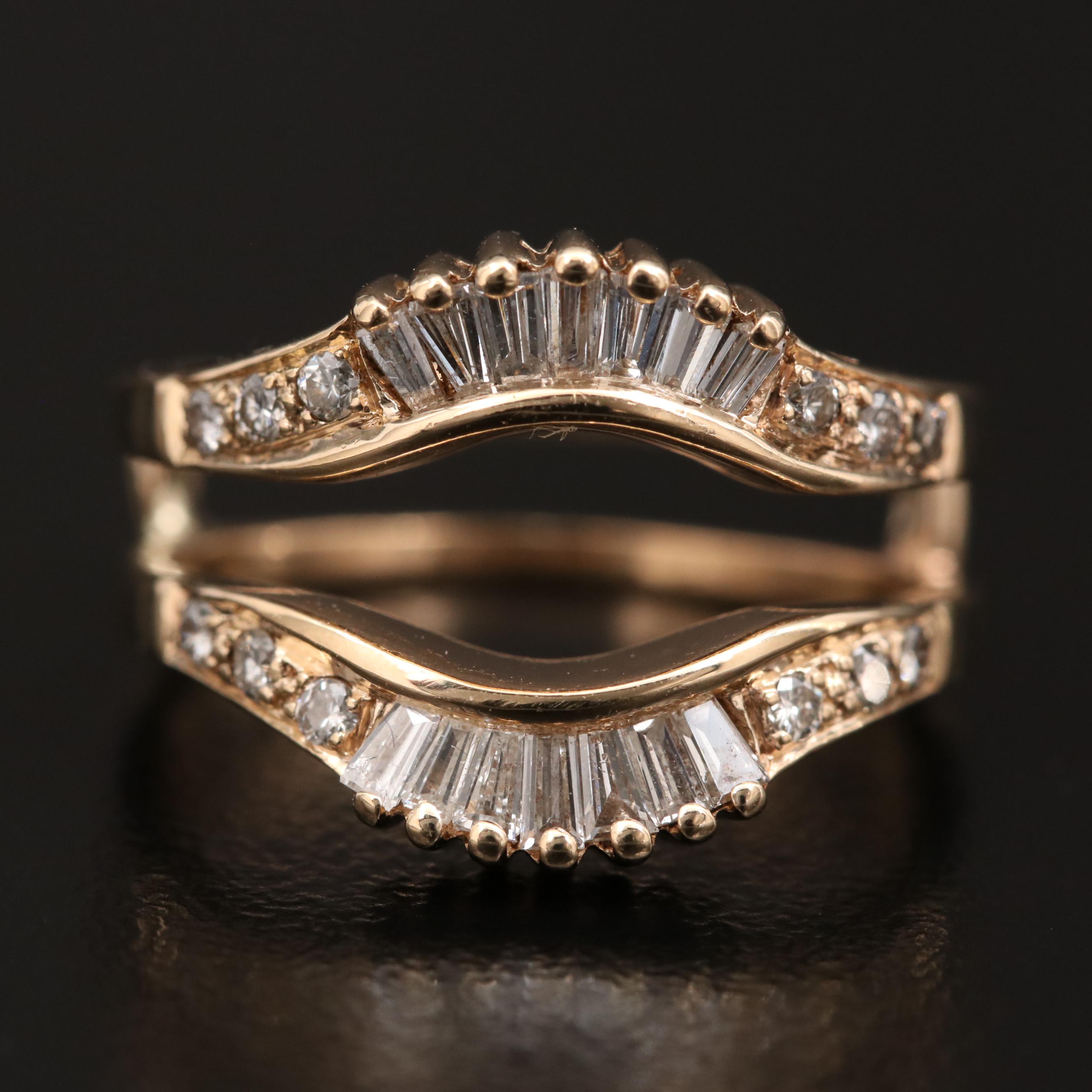 14K Diamond Ring Jacket EBTH