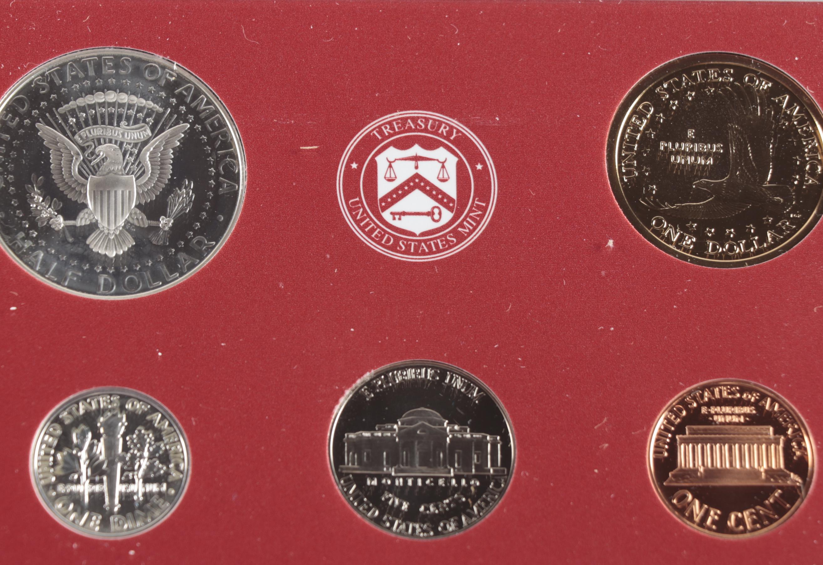 Five U.S. Mint Silver Proof Coin Sets, 2000s EBTH