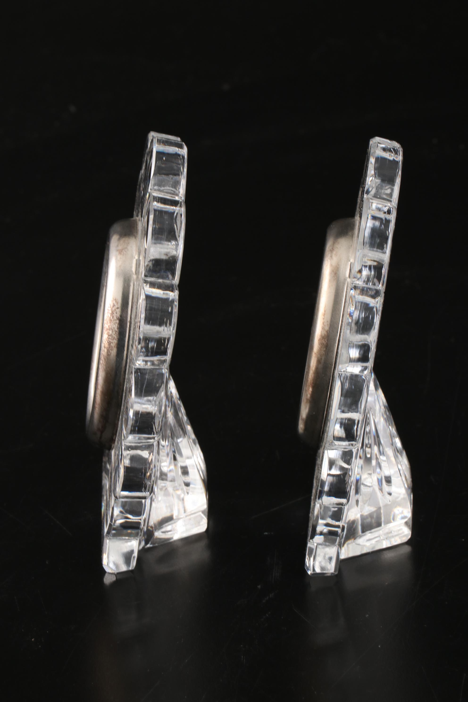 Waterford Crystal Oval Table Top Picture Frames EBTH