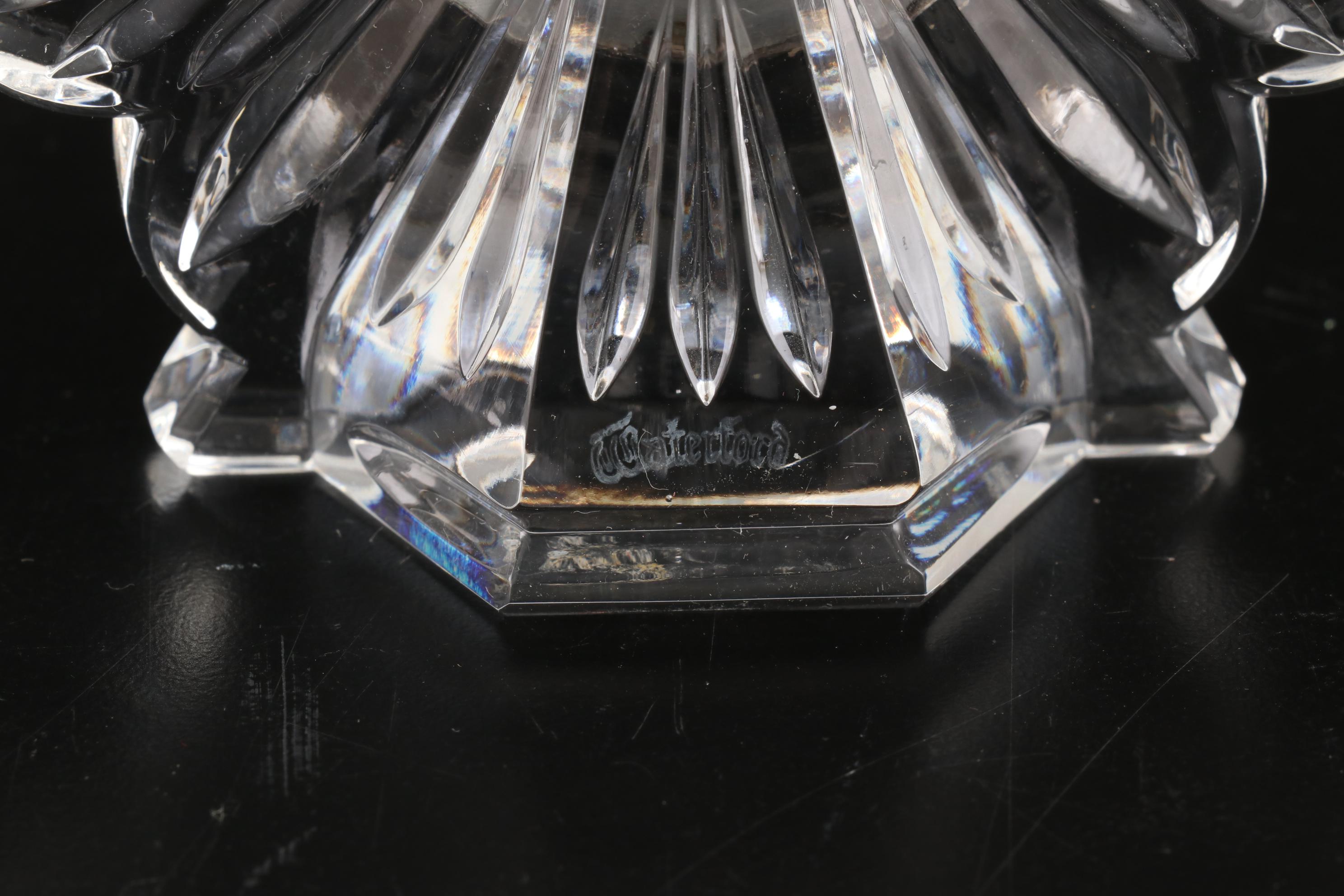 Waterford Crystal Oval Table Top Picture Frames EBTH