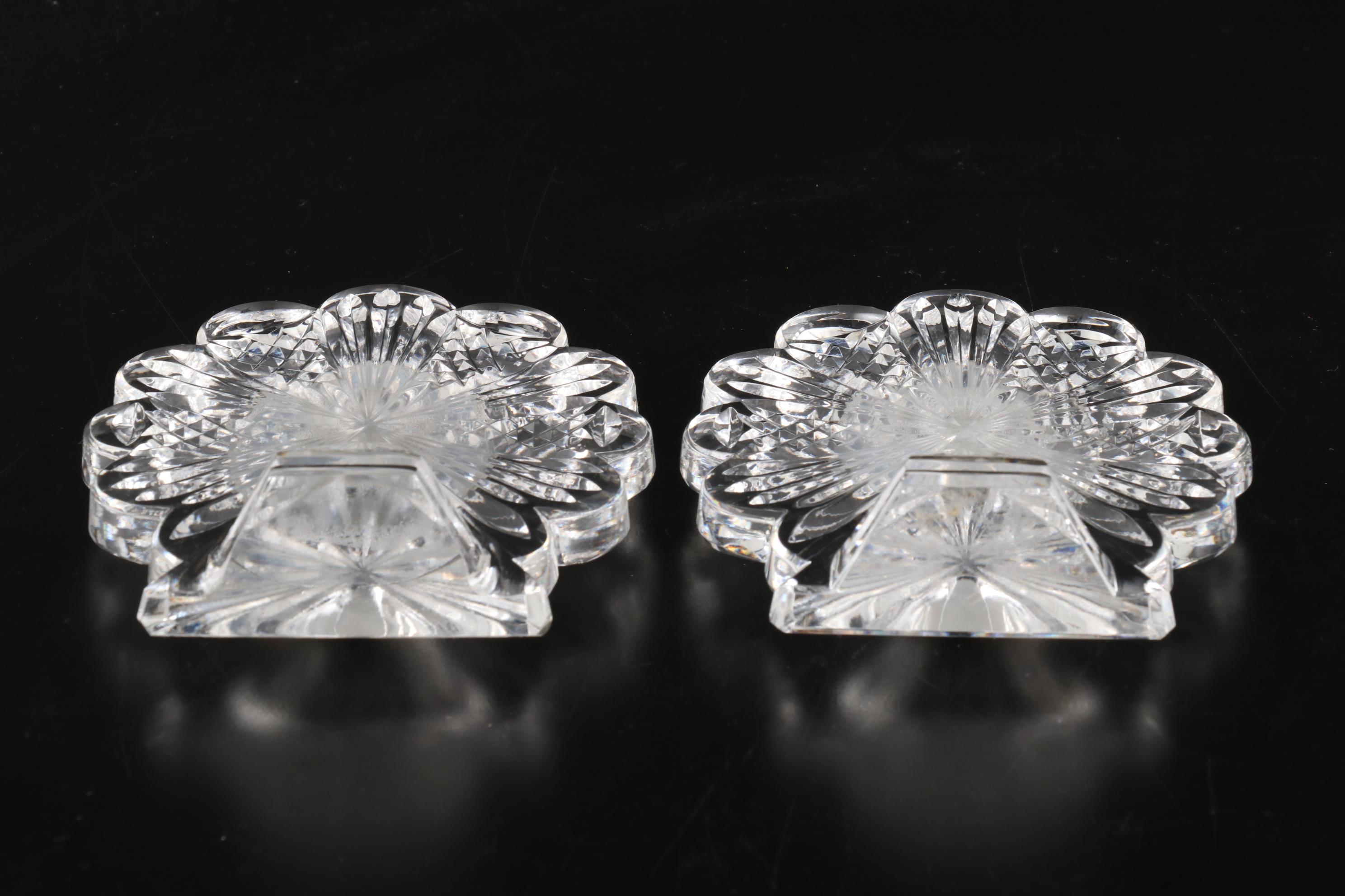 Waterford Crystal Oval Table Top Picture Frames EBTH