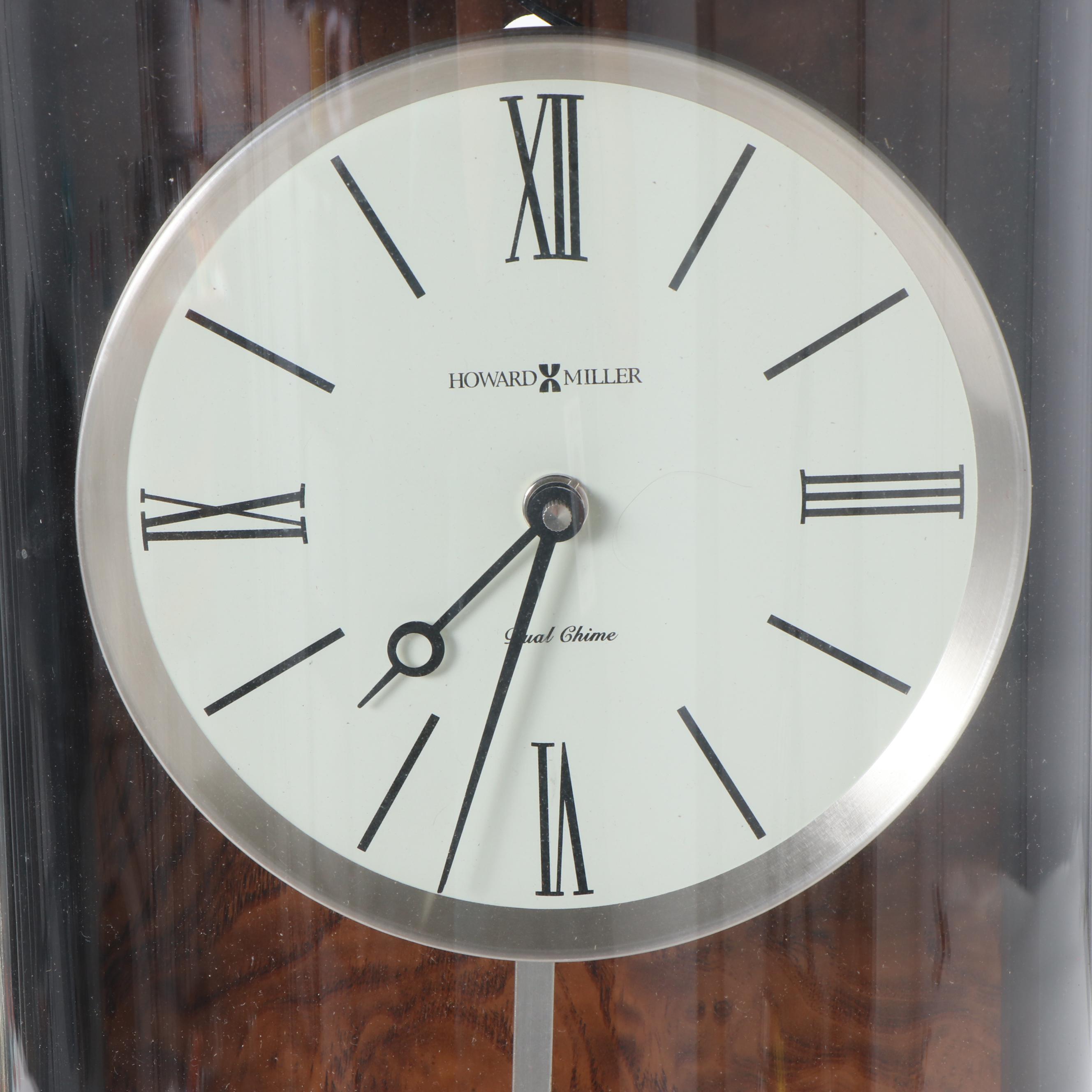Howard Miller Dual Chime Battery Operated Wall Clock, Model 625409 EBTH