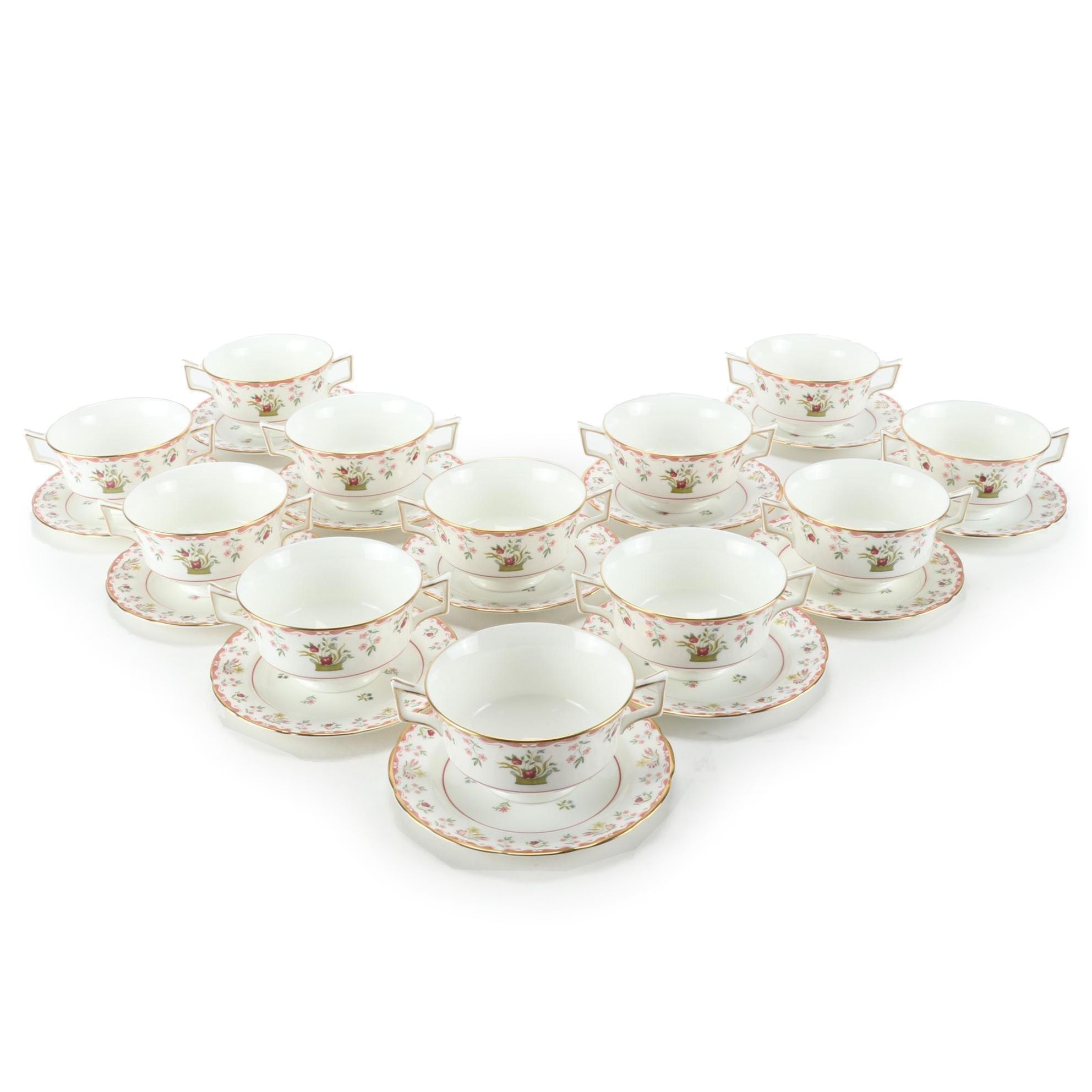 Wedgwood "Bianca" Williamsburg Collection Bone China Dinnerware EBTH
