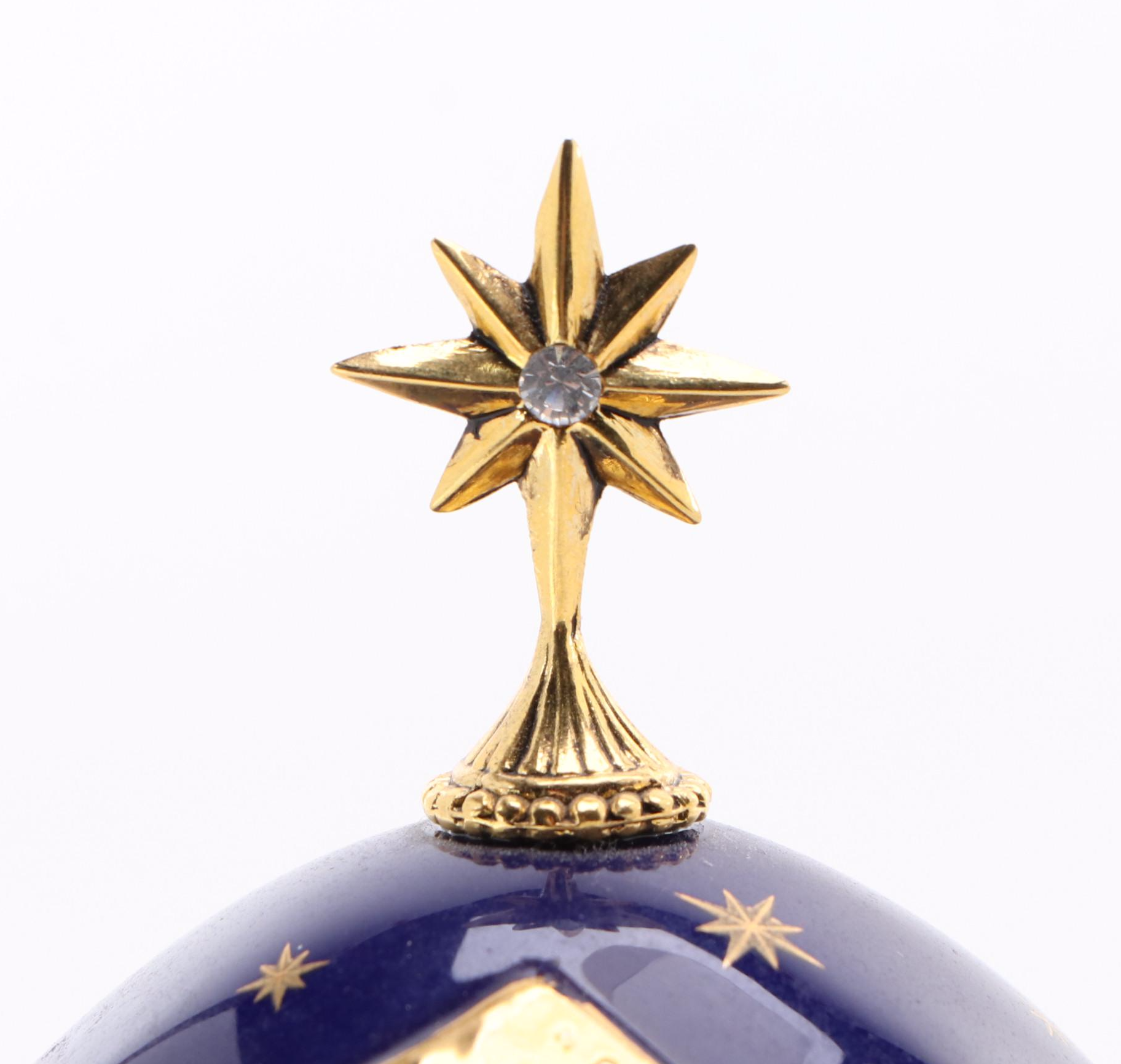 House of Fabergé "A King is Born" Limited Edition Collector Egg EBTH