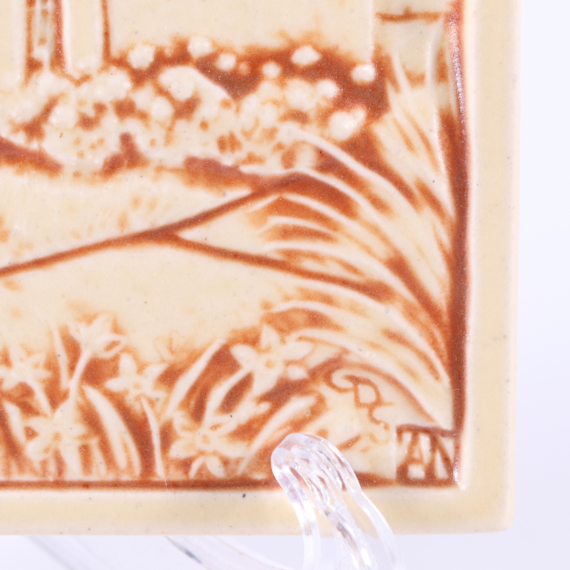 Rookwood Pottery Coney Island Commemorative Tile Designed by Allan