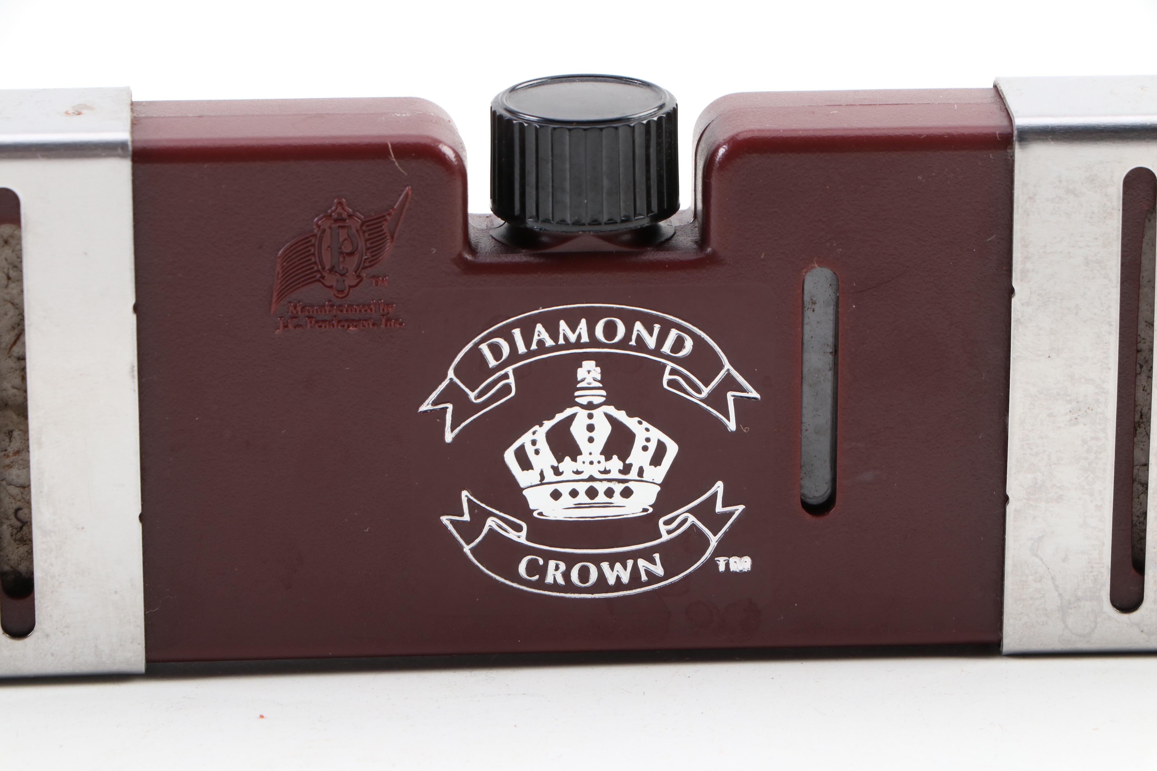 Reed & Barton Diamond Crown "Biltmore" Cherry Wood Humidor with