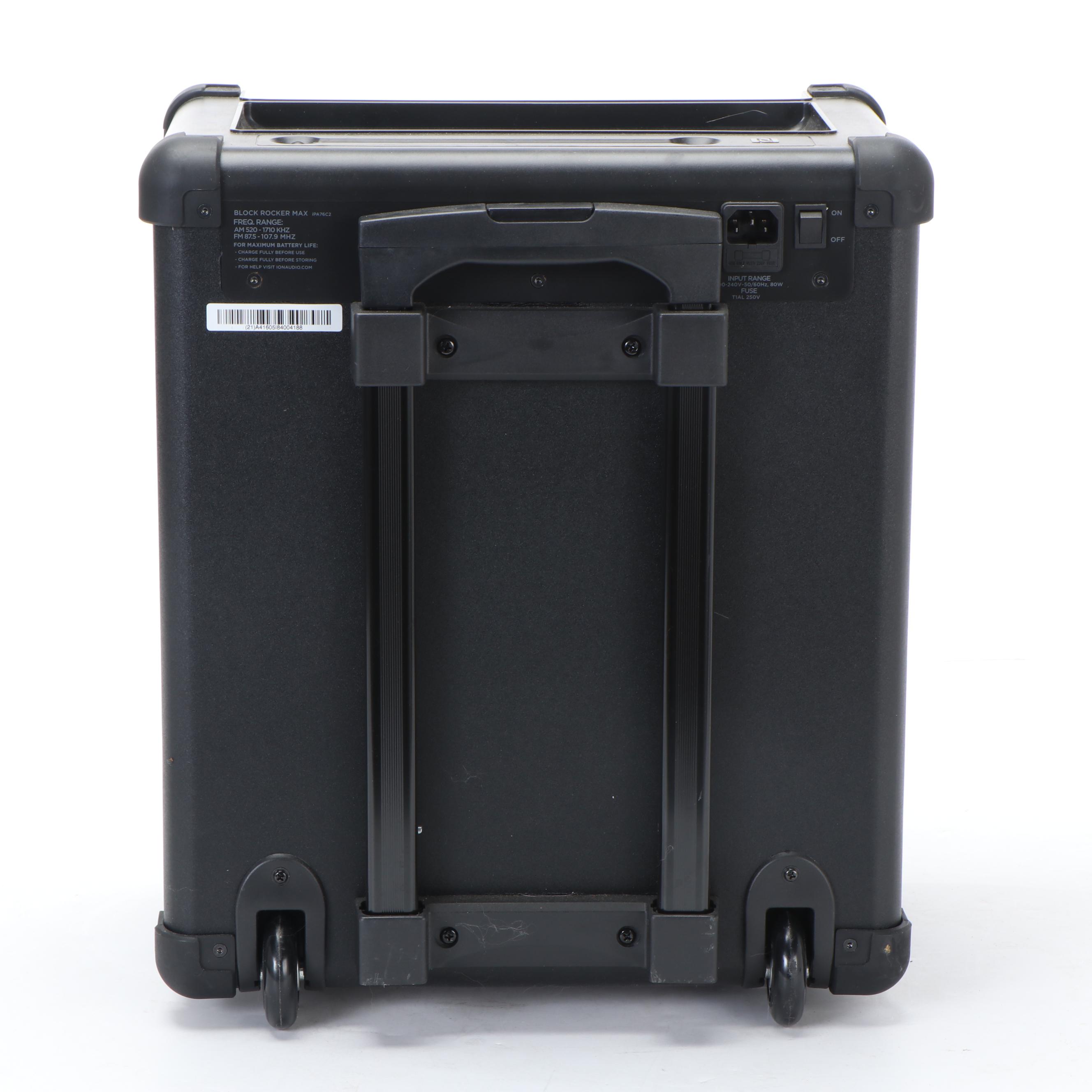 ION Block Rocker Max Portable Bluetooth Speaker EBTH