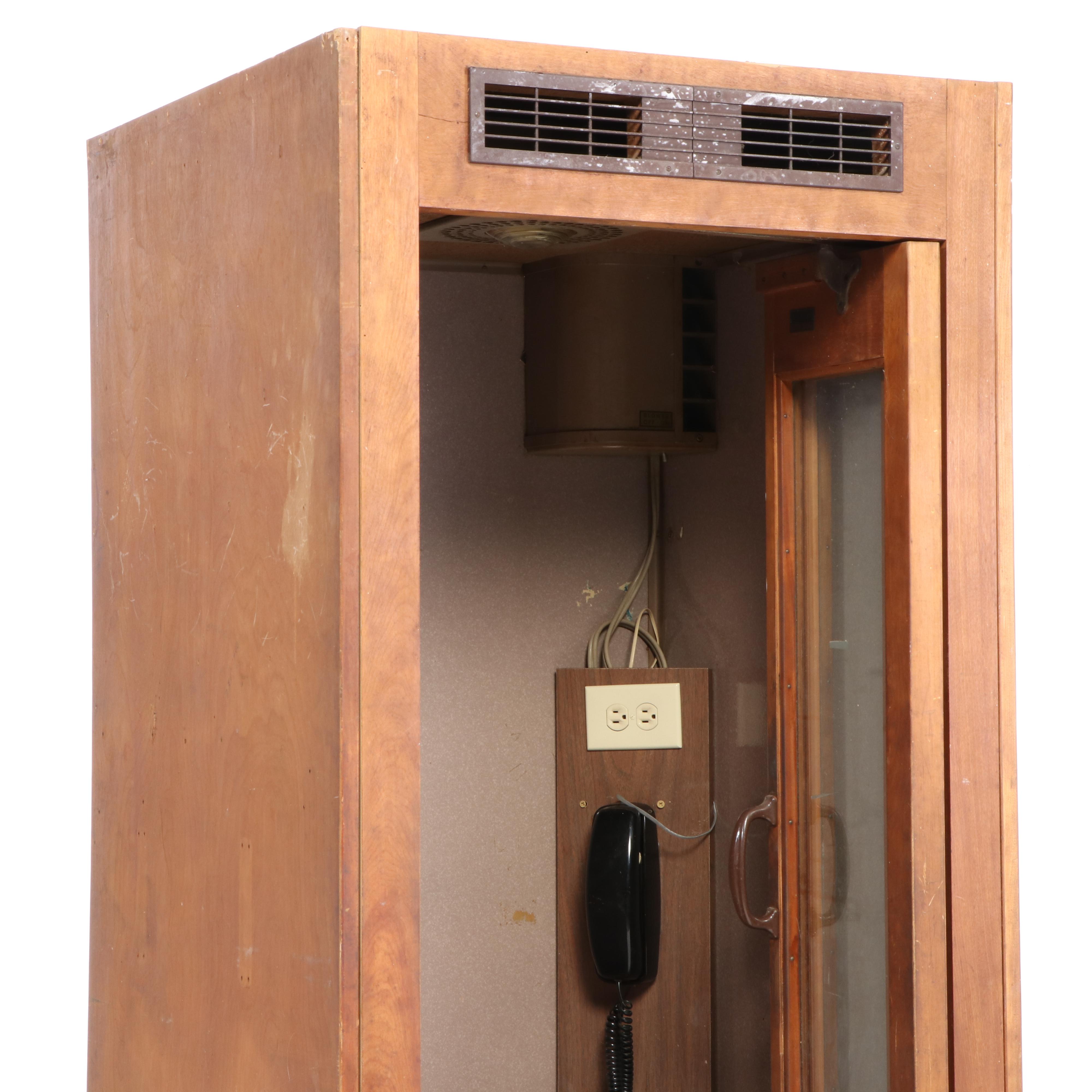 Western Electric for Bell Telephone Co. "Type 11" Phone Booth, Mid-20th
