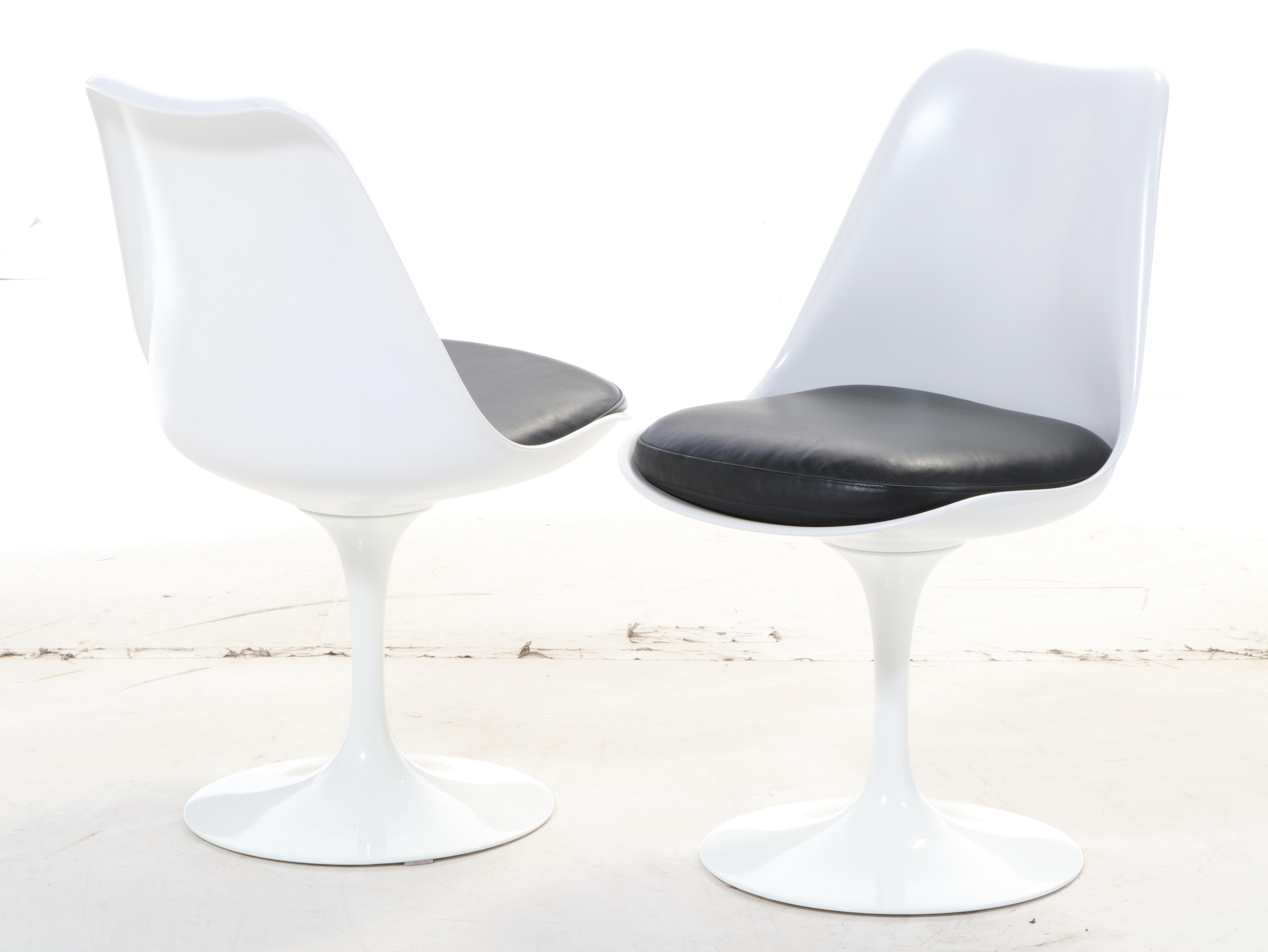 Knoll Saarinen "Tulip" Swivel Dining Chairs EBTH