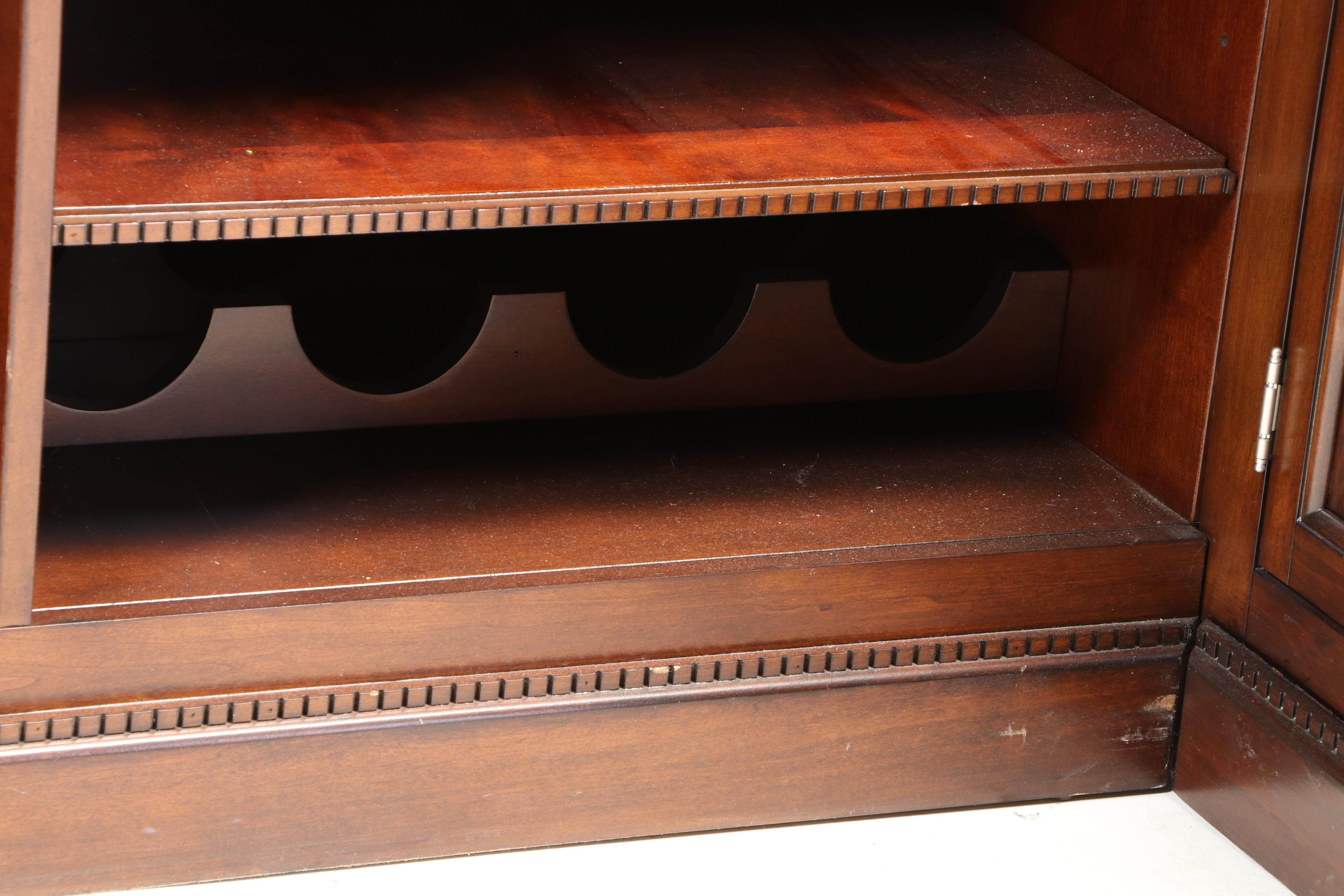 American Heritage "Game Room Collection" LShaped Bar with Inset