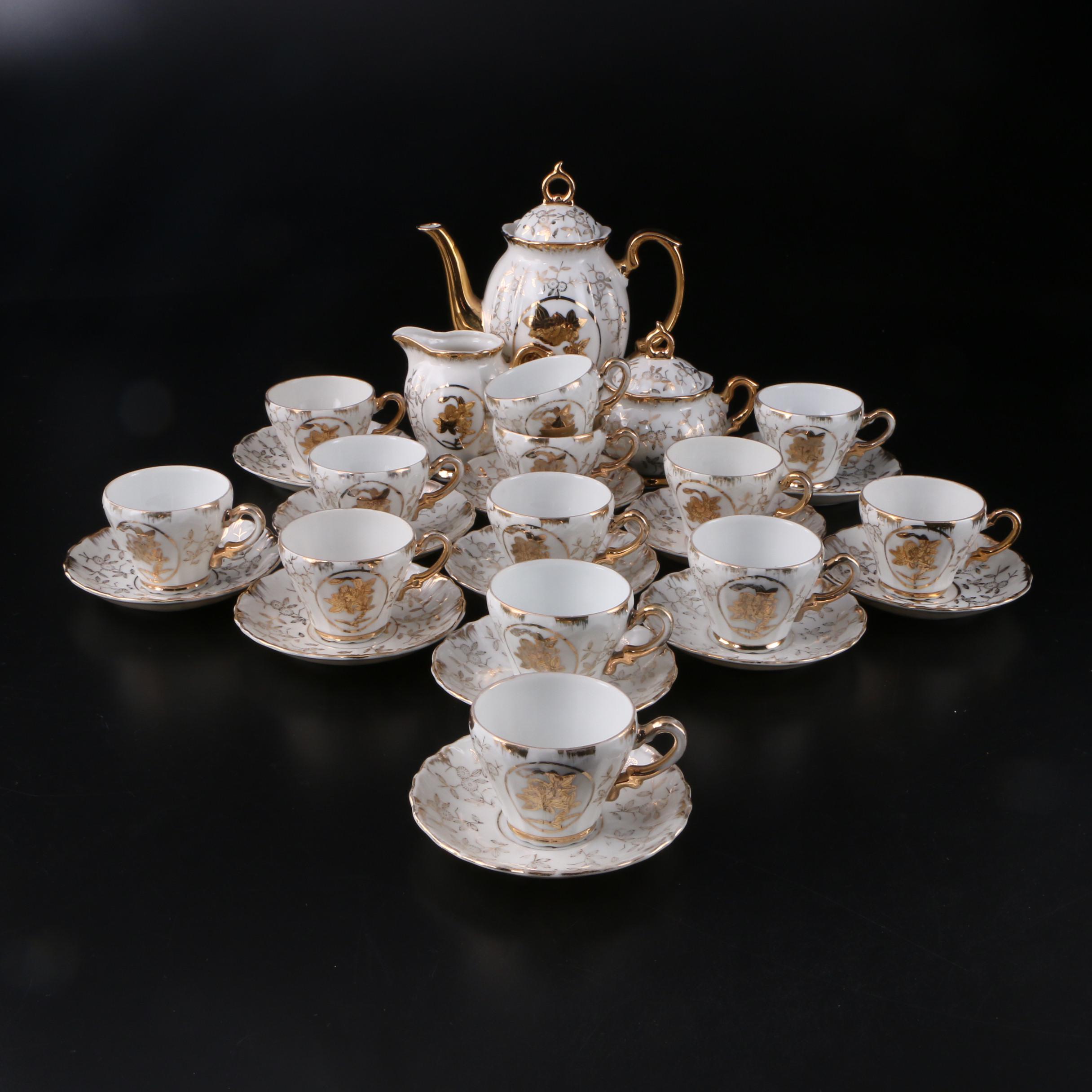 Sterling China Japan Porcelain Tea Set EBTH