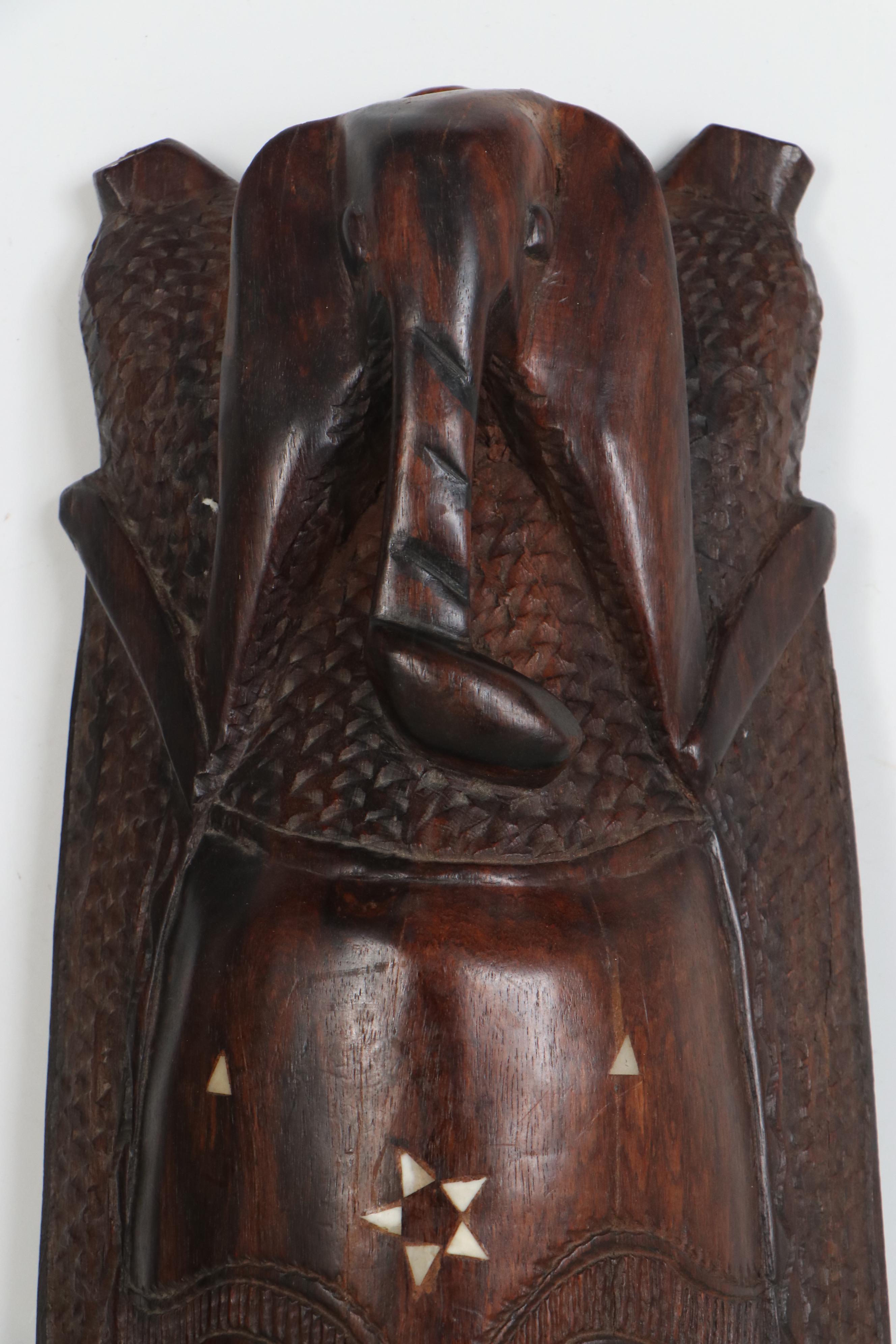 Kenyan HandCarved Wood Wall Hangings, East Africa EBTH