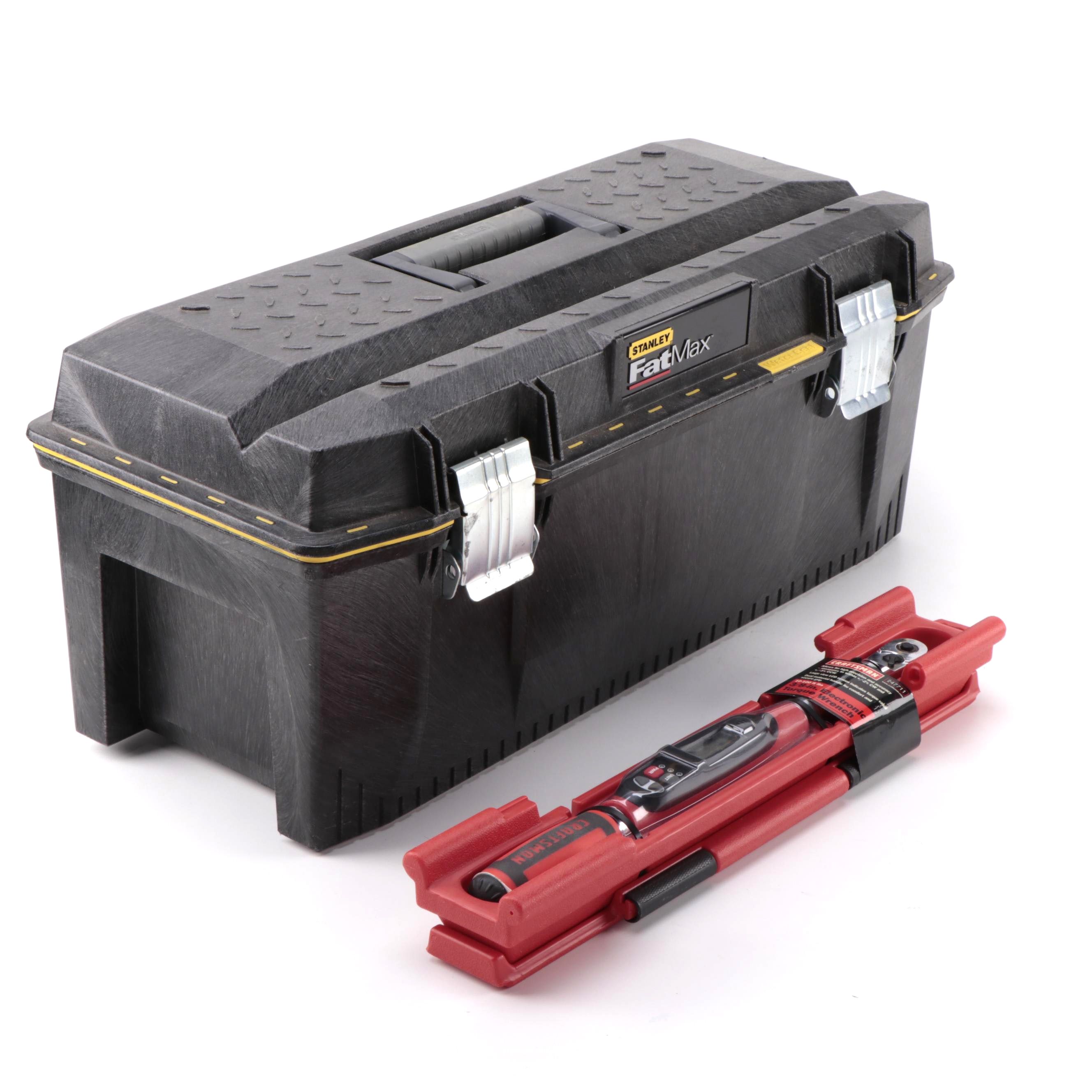 Stanley FatMax Toolbox and Craftsman Electronic Torque Wrench EBTH