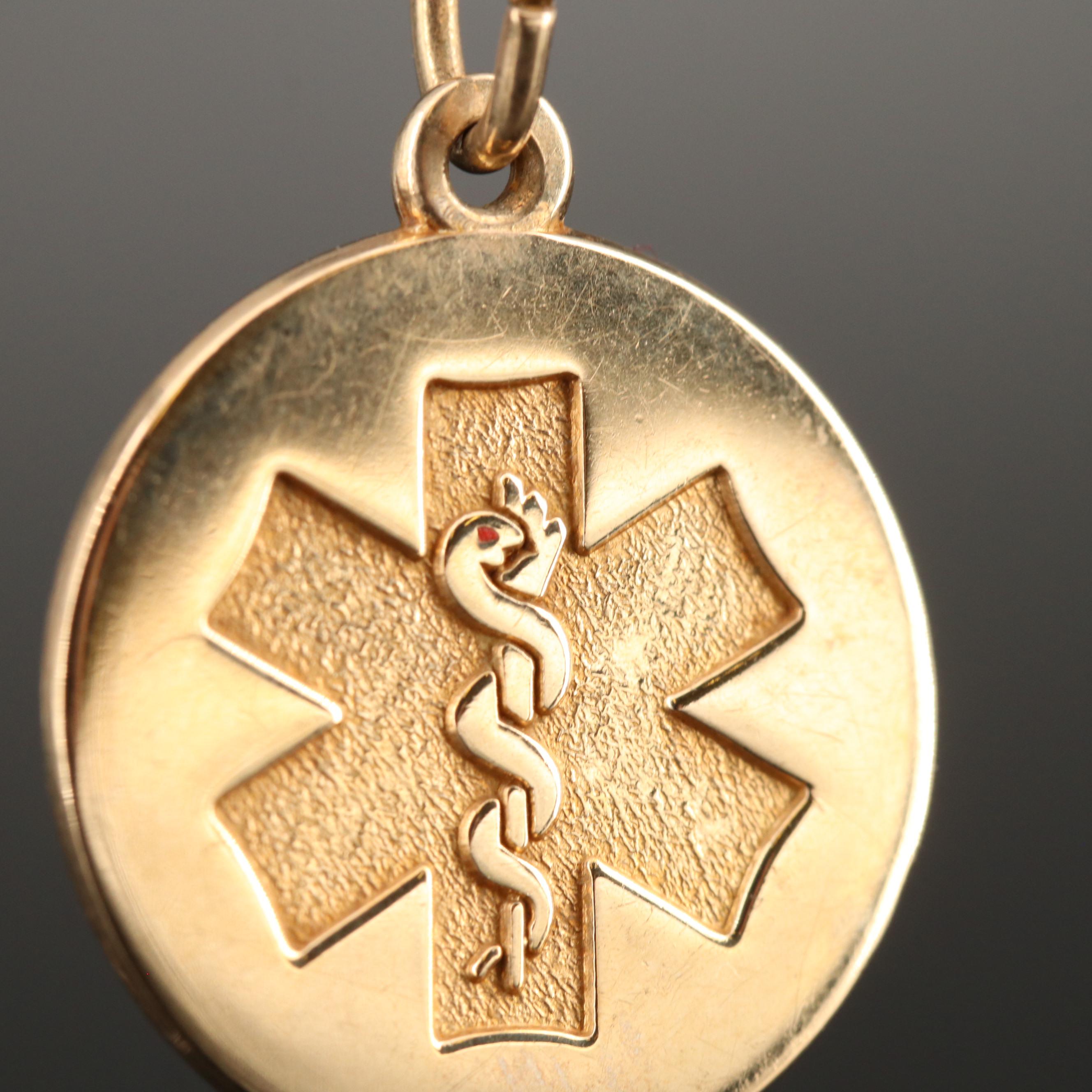 10K Medical Emergency Alert Pendant EBTH