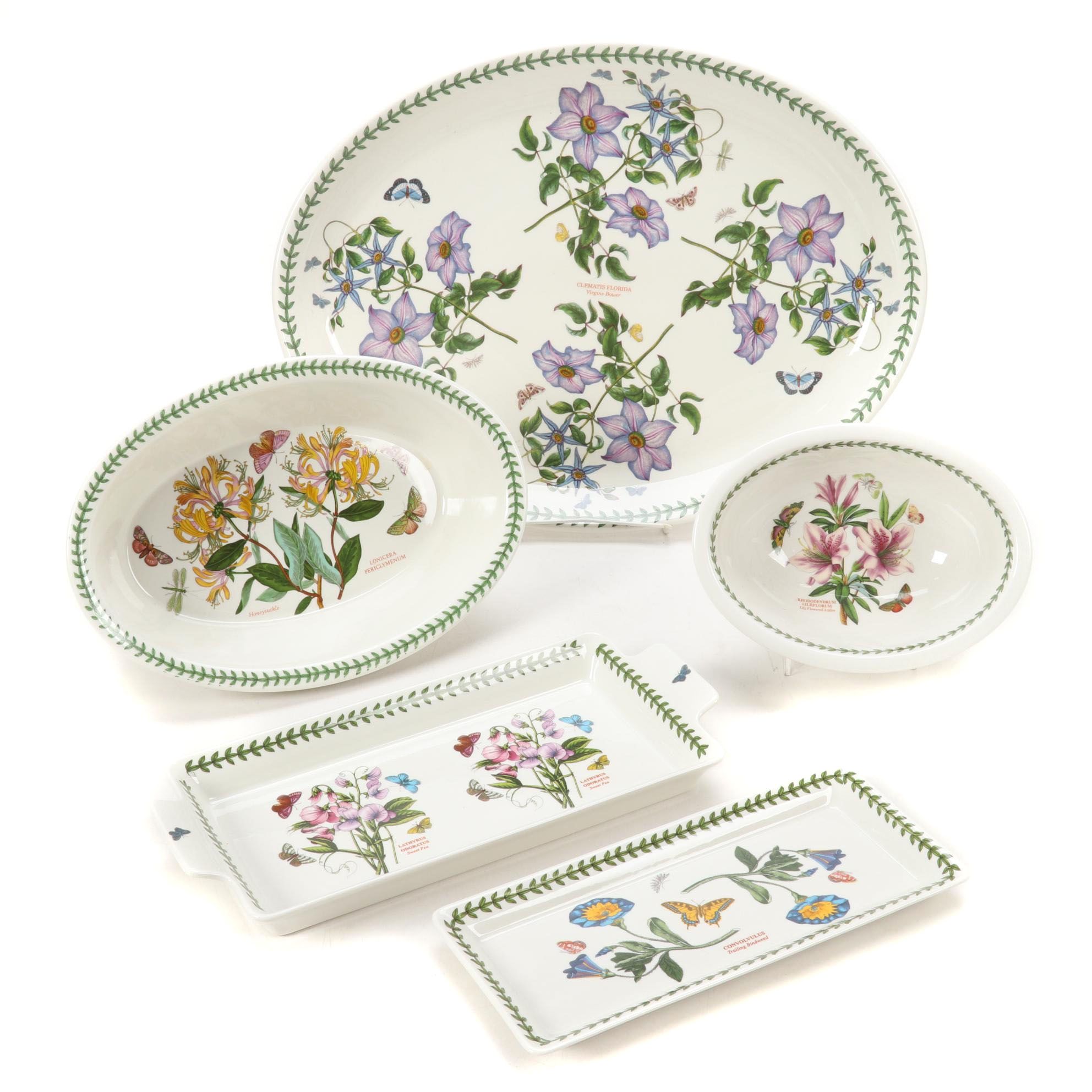 Portmeirion "Botanic Garden" Porcelain Serveware EBTH