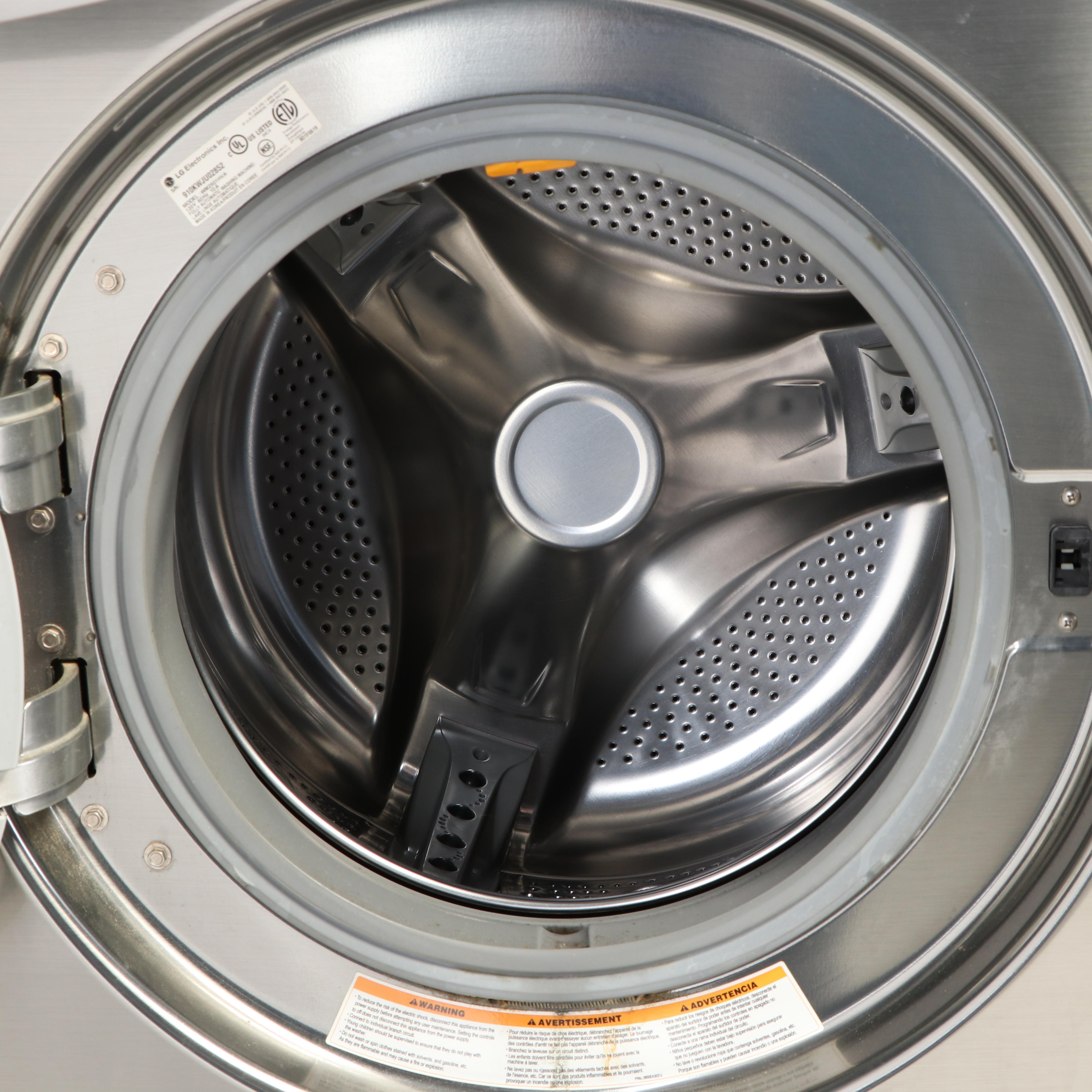 LG 3.5 cu.ft. Large Capacity "TrueSteam" Front Load Washer with